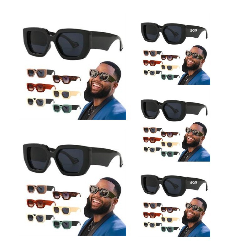 Vintage Square Sunglasses
