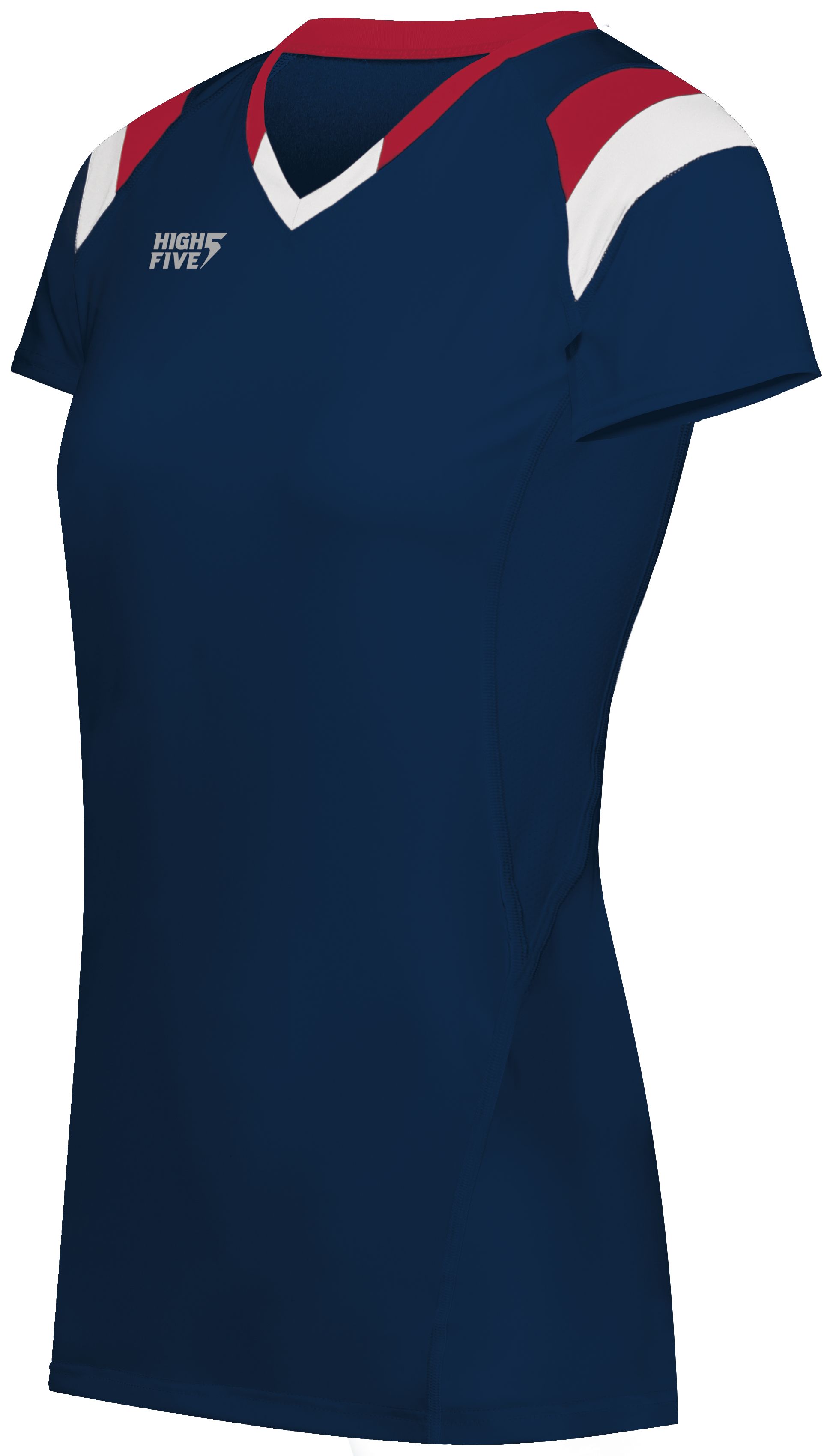 Ladies TruHit Tri-Color Short Sleeve Jersey 9