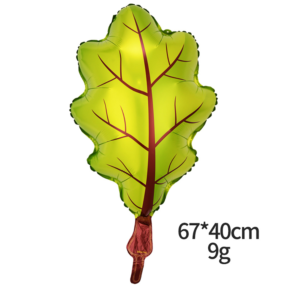 18'' Thanksgiving Day Maple Leaf Mylar Balloon 2