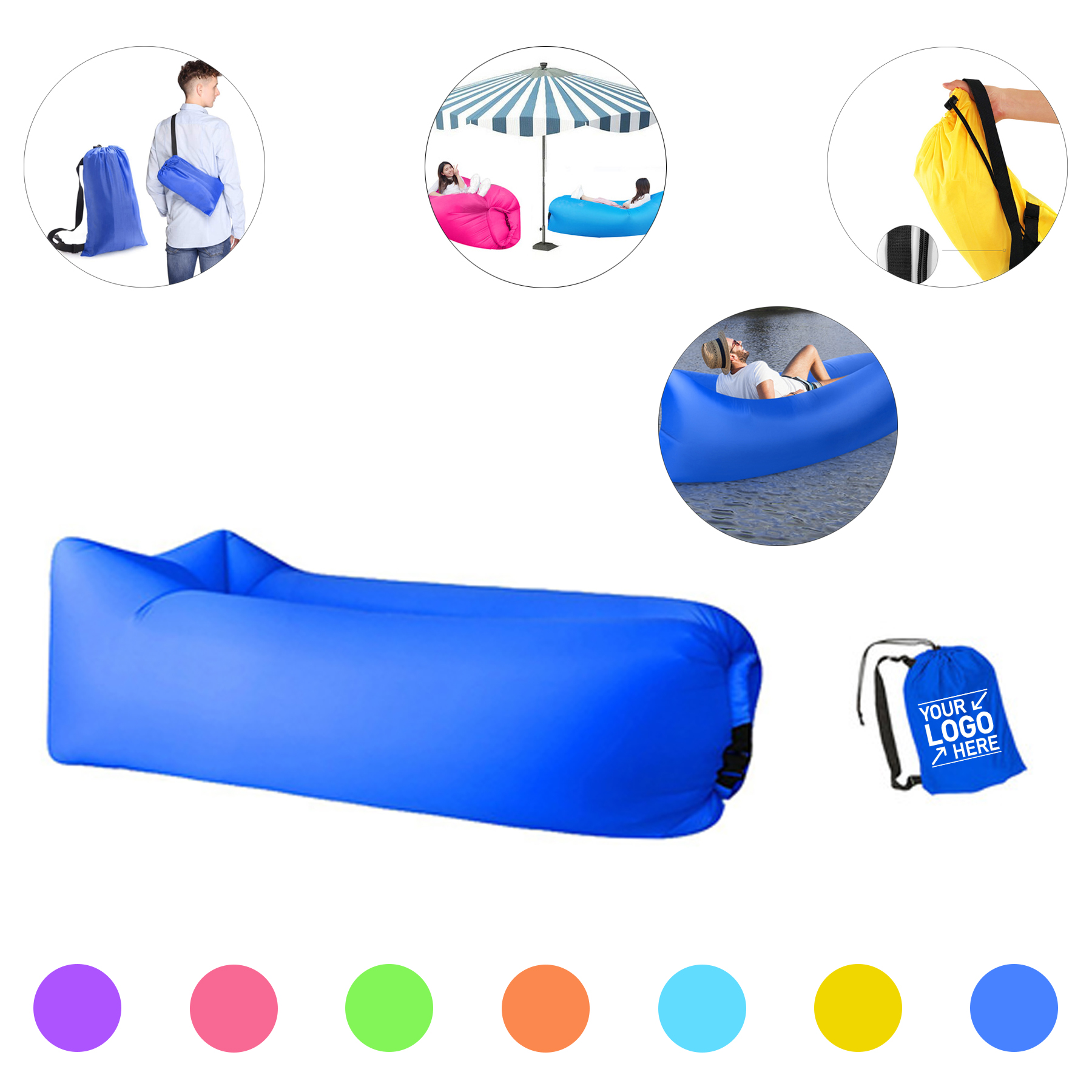Portable Foldable Inflatable Lazy Sofa 1