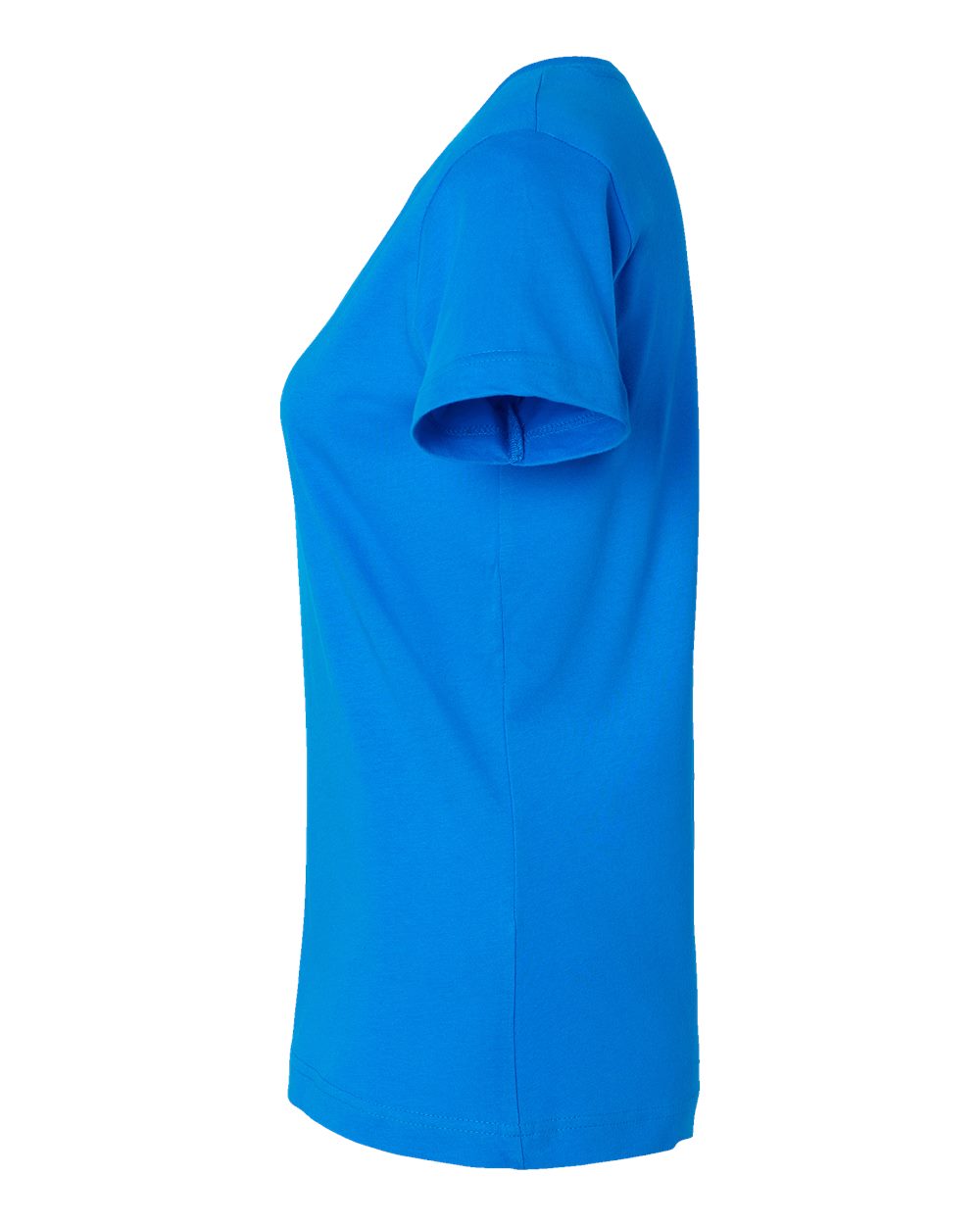 Women's Fine Jersey V-Neck Tee - 3507 10