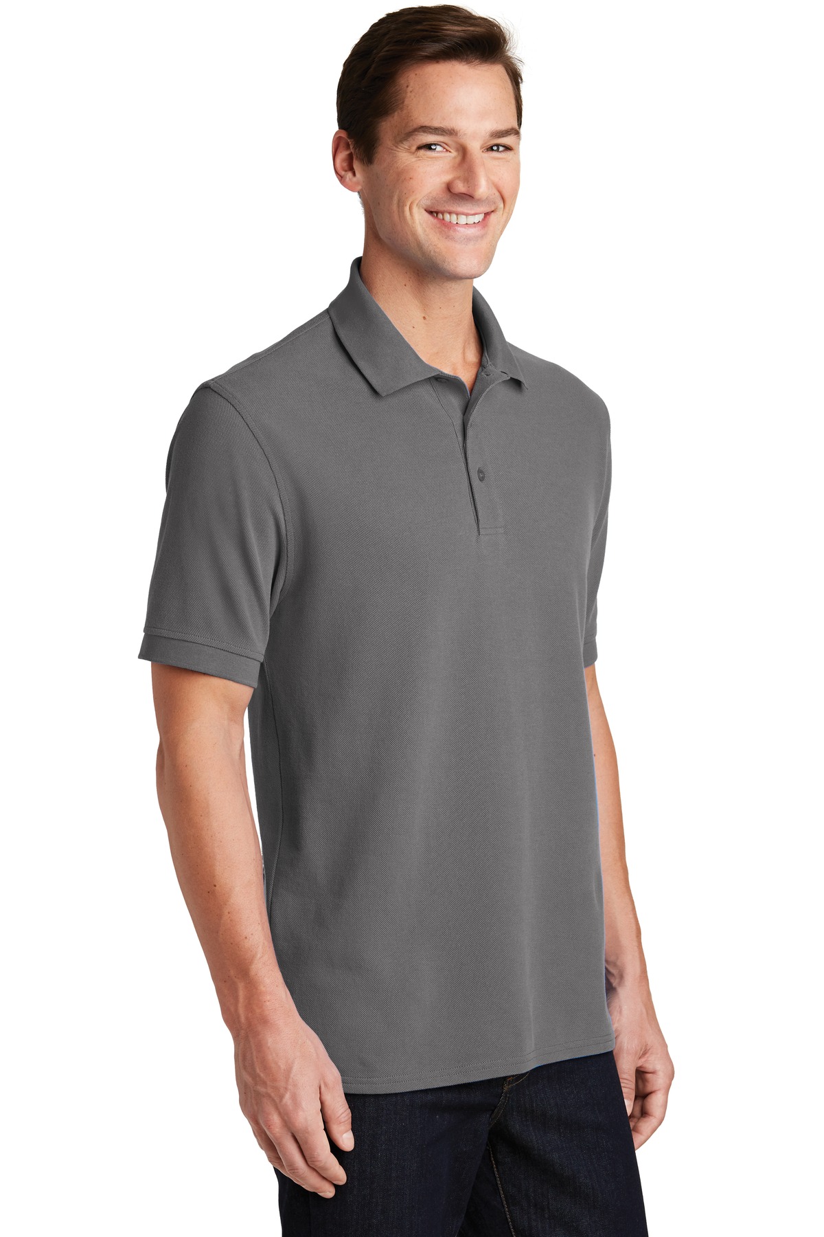 Port & Co Combed Ring Spun Pique Polo. KP1500 24
