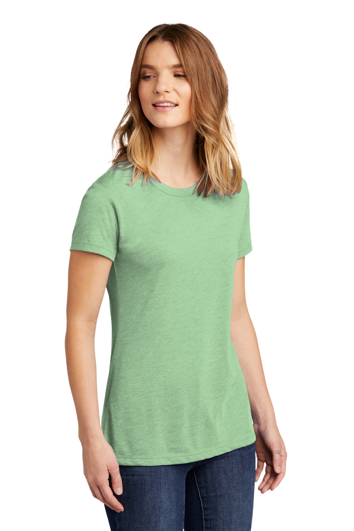 Next Level Apparel Women's CVC Tee. NL6610 144