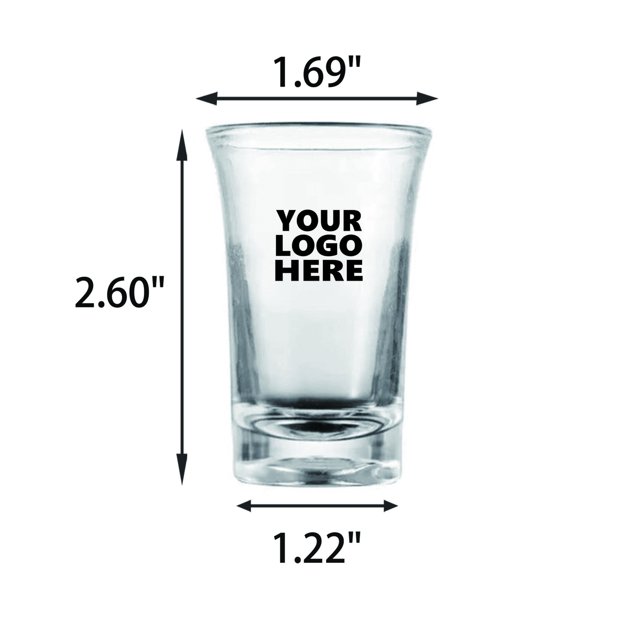Reliable 1 OZ Shot Glass 1