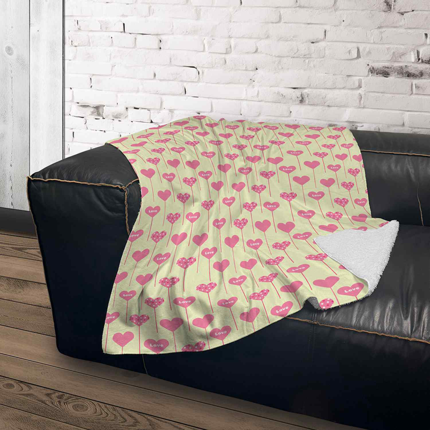 30" x 40" Sublimation Sherpa Throw Blanket 4