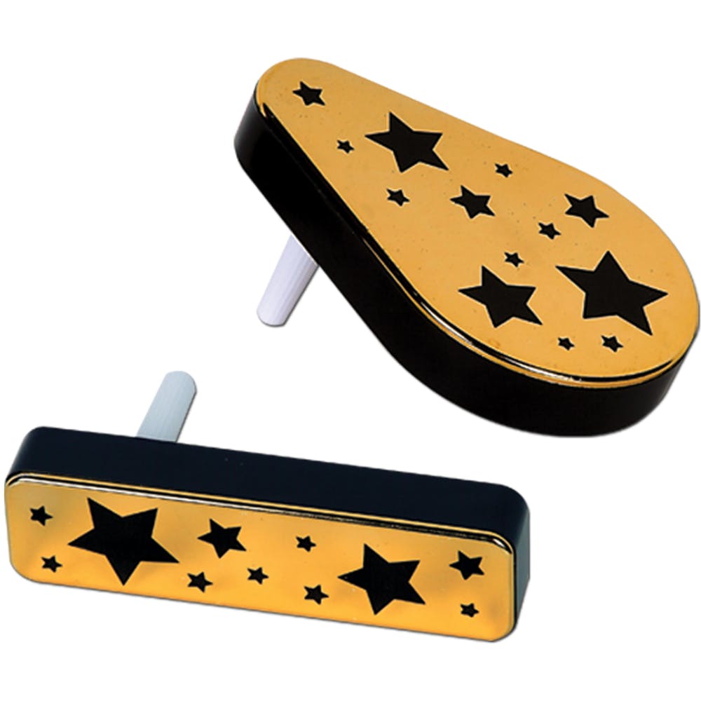 New Year's Eve Noisemakers - Black & Gold 2