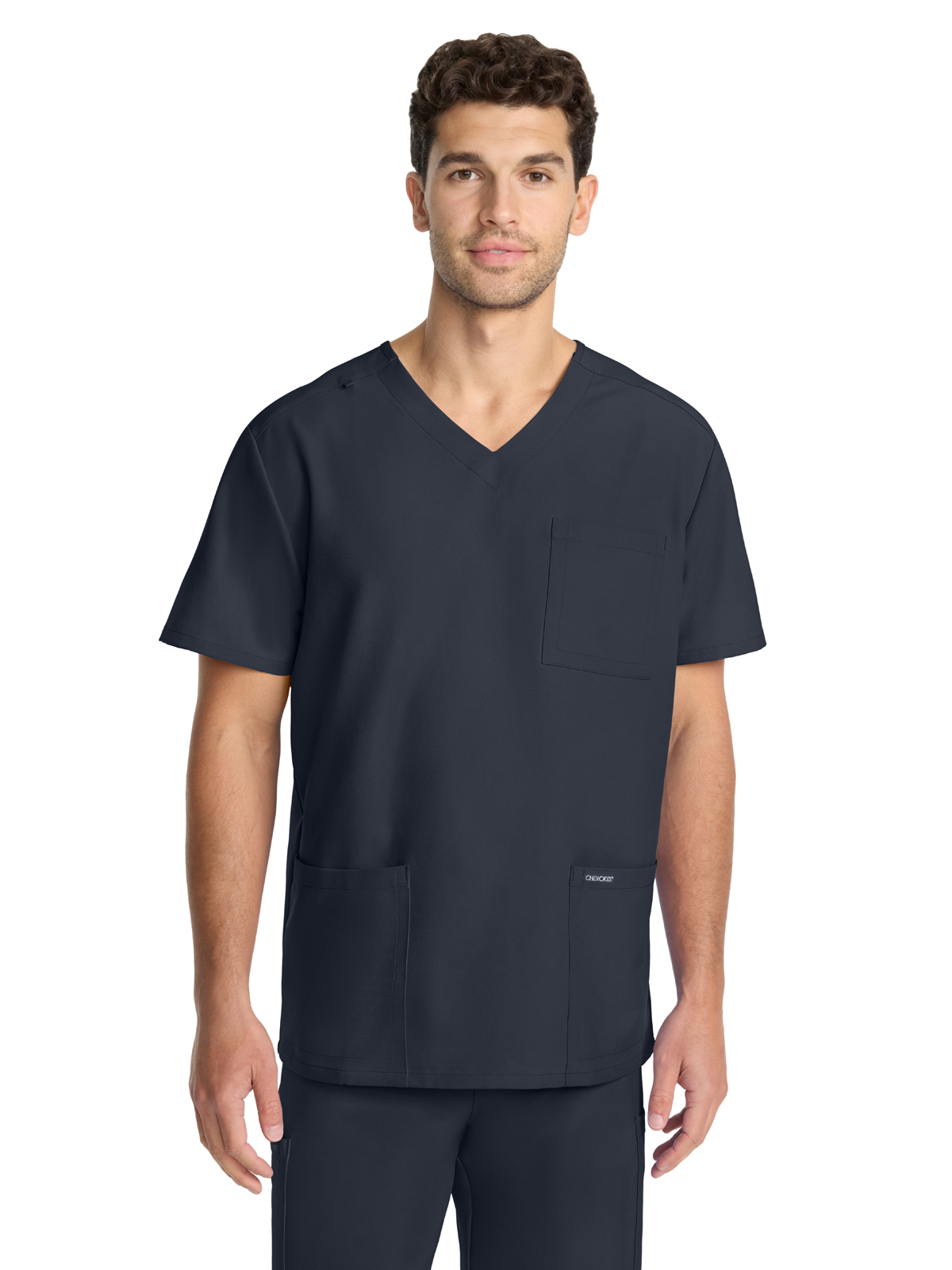 Cherokee - WW Originals Ultra - Men's 3-Pocket Tuck-In V-Neck Top 48