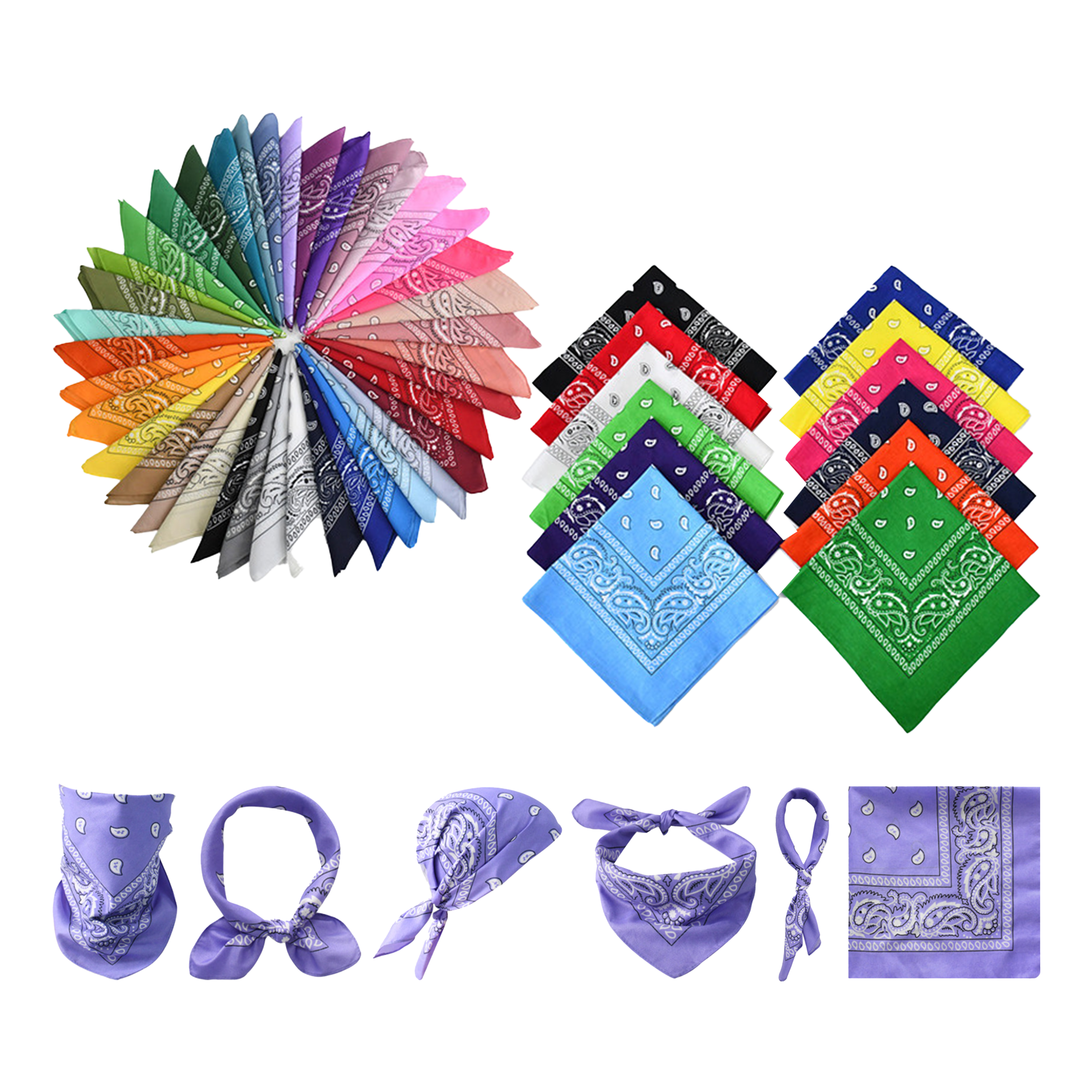 Full Color Bandana MOQ100 2