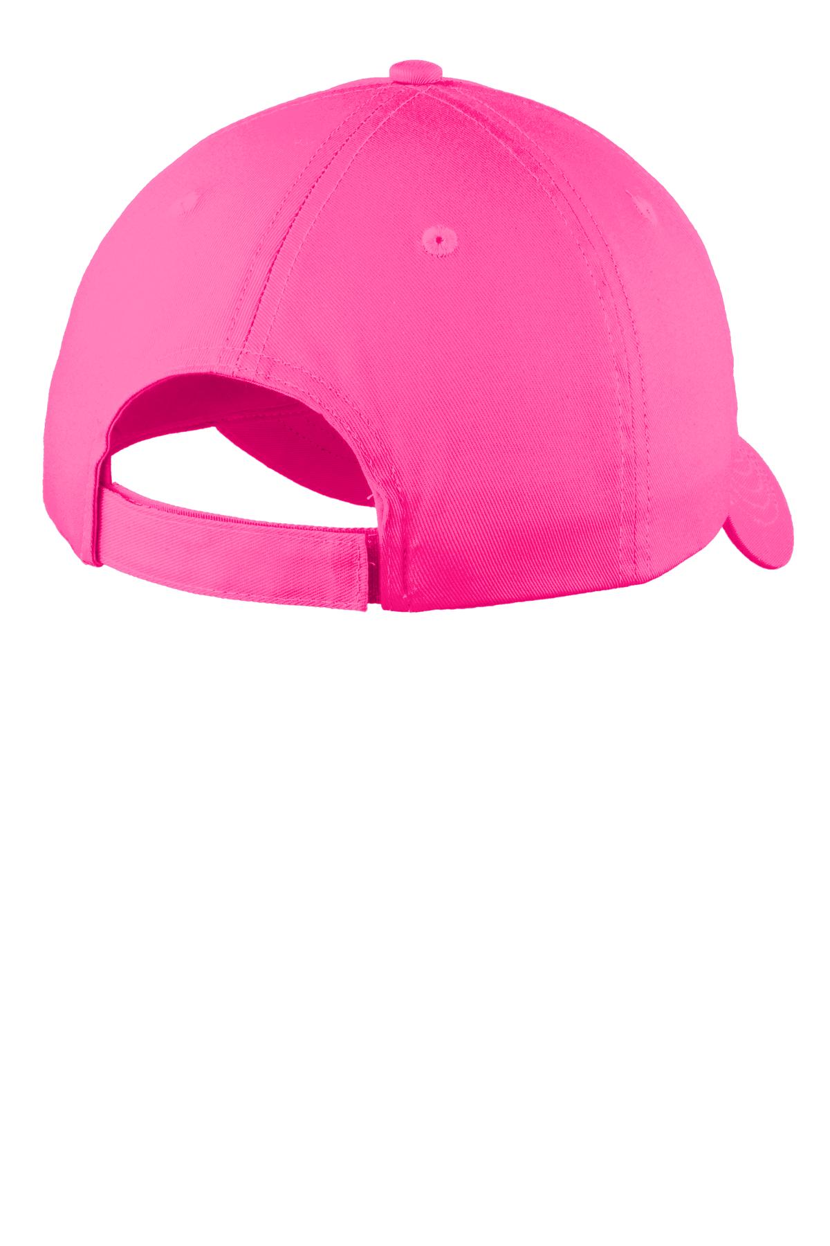 Port Authority Six-Panel Unstructured Twill Cap. C914 9