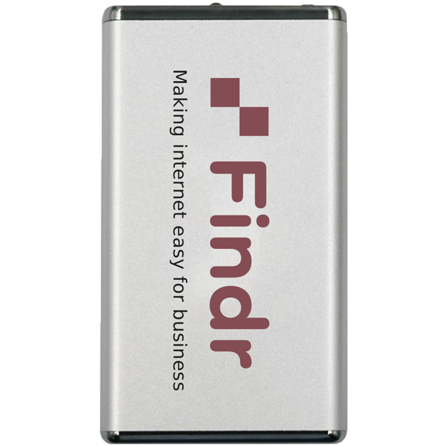 SlimCharge 3000 Aluminum Power Bank 1