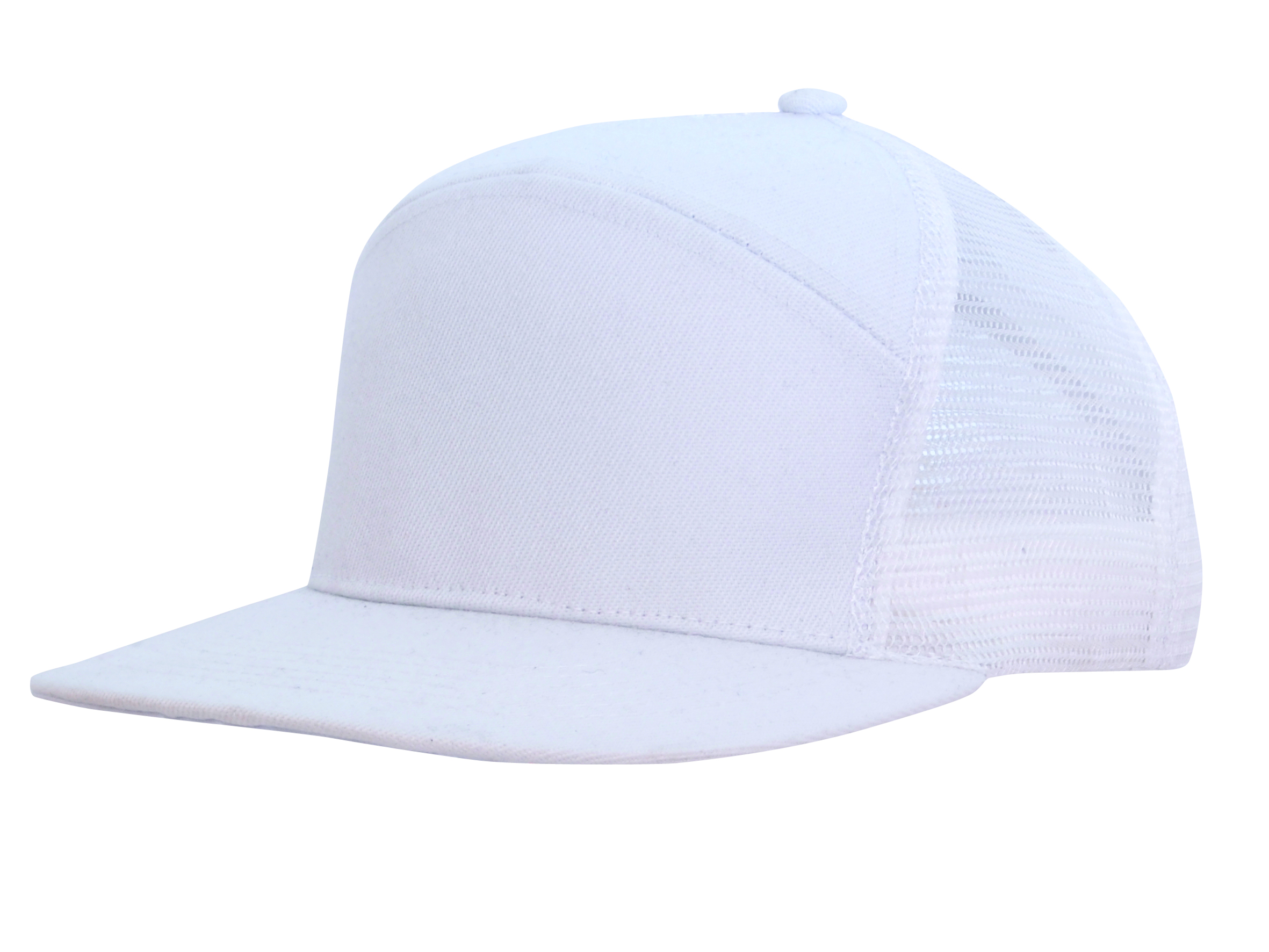 Premium American Twill A Frame Cap with Mesh Back 1