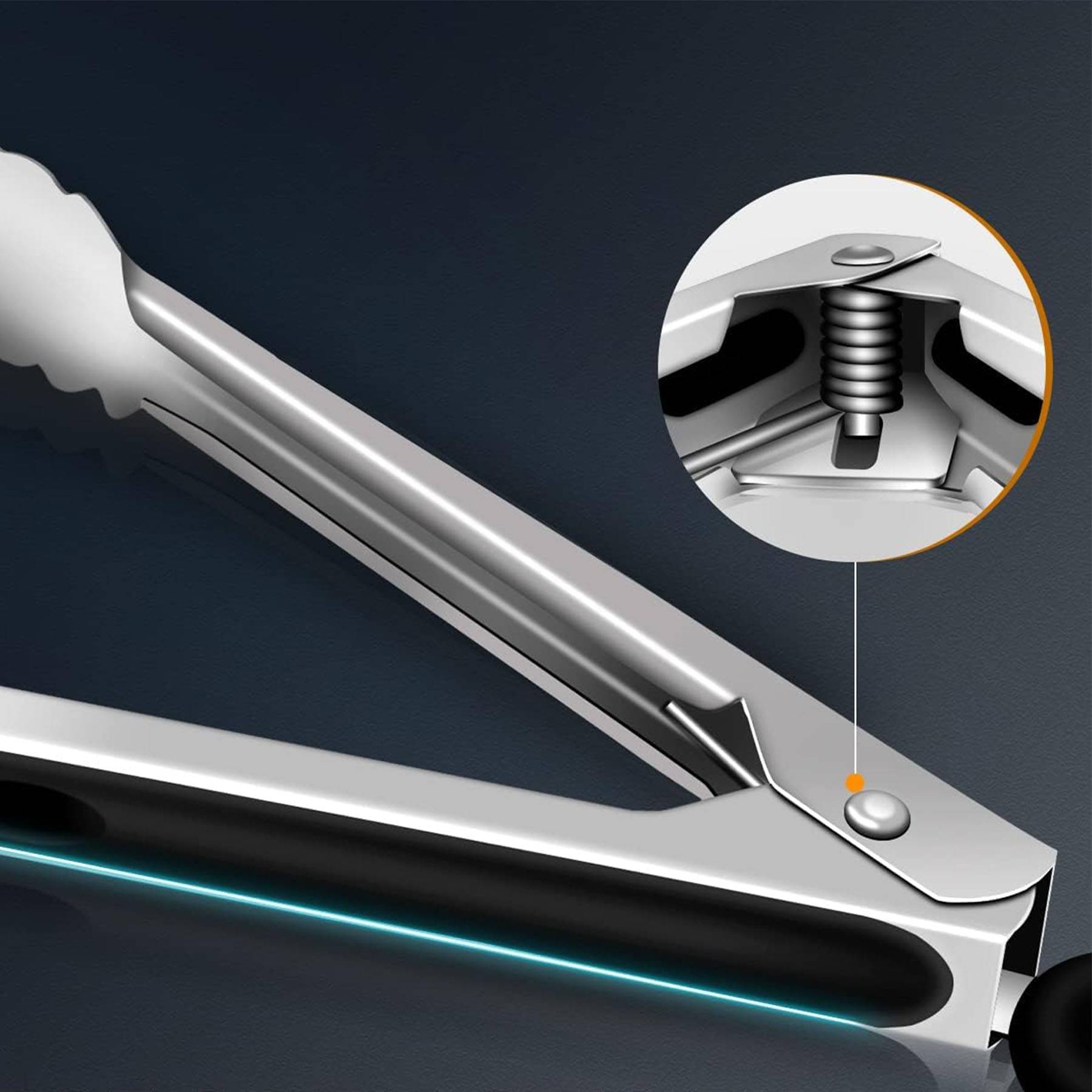 12 inch stainless steel food grill clip 3