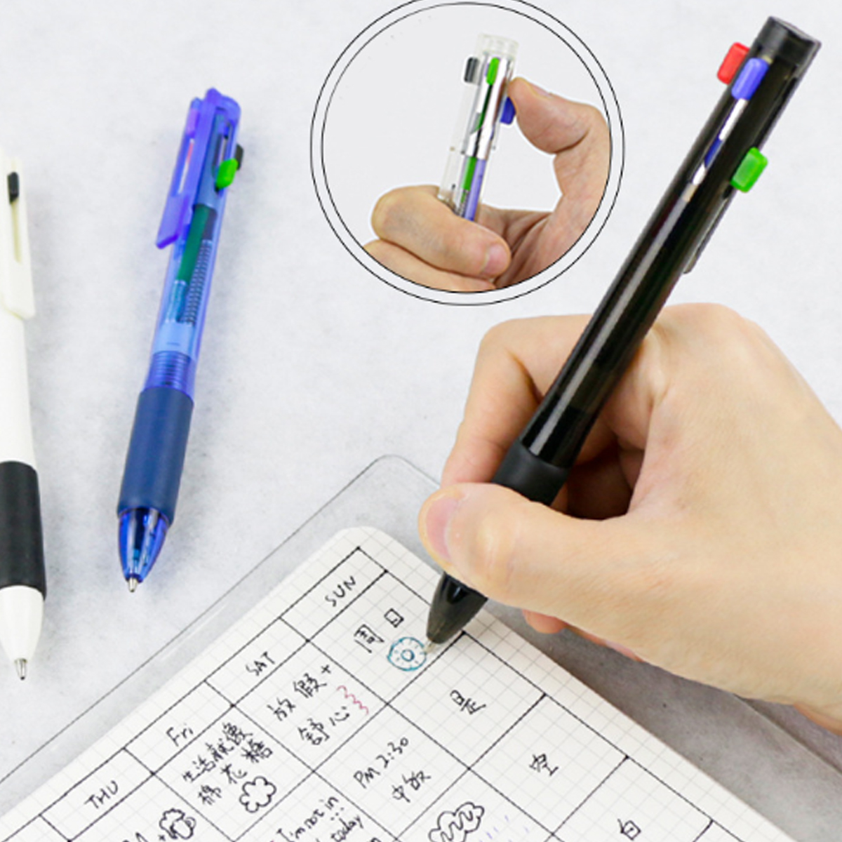 4-in-1 Multicolor Ballpoint Pen 6