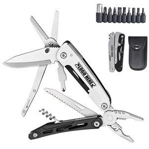 Versatile Multi Functional Scissors And Pliers Tool Kit With Wine Opener 7