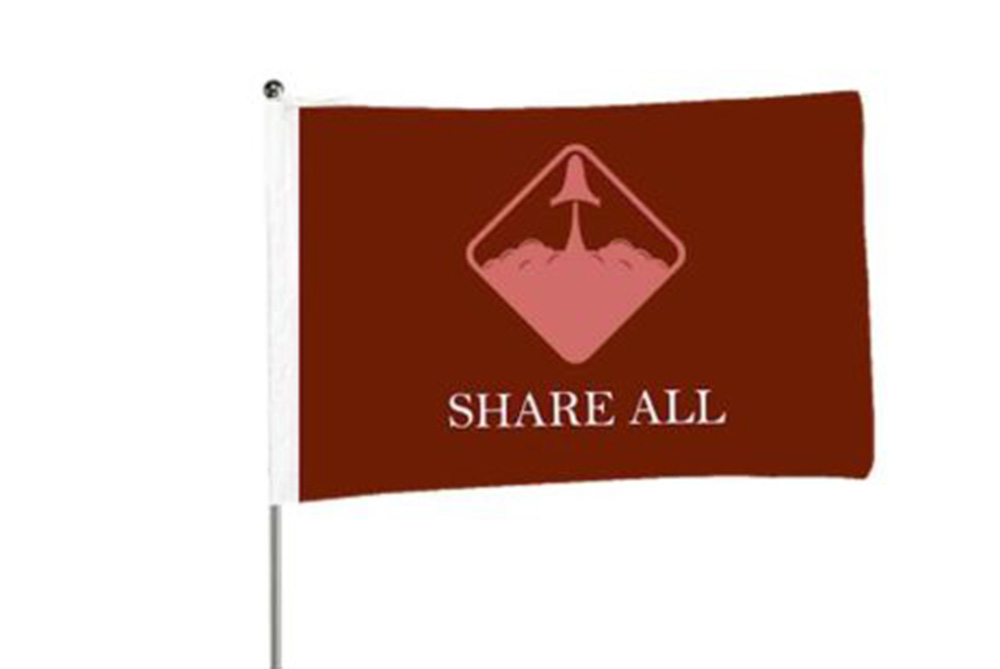 5'x8' Flag Pole Flag-2 Side Imprint 3