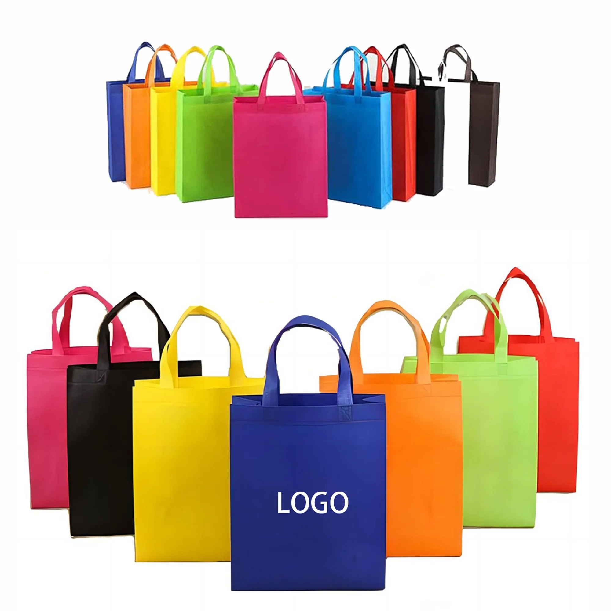 Non-woven Tote Bags Reusable Gift-Bags 14 Color 1