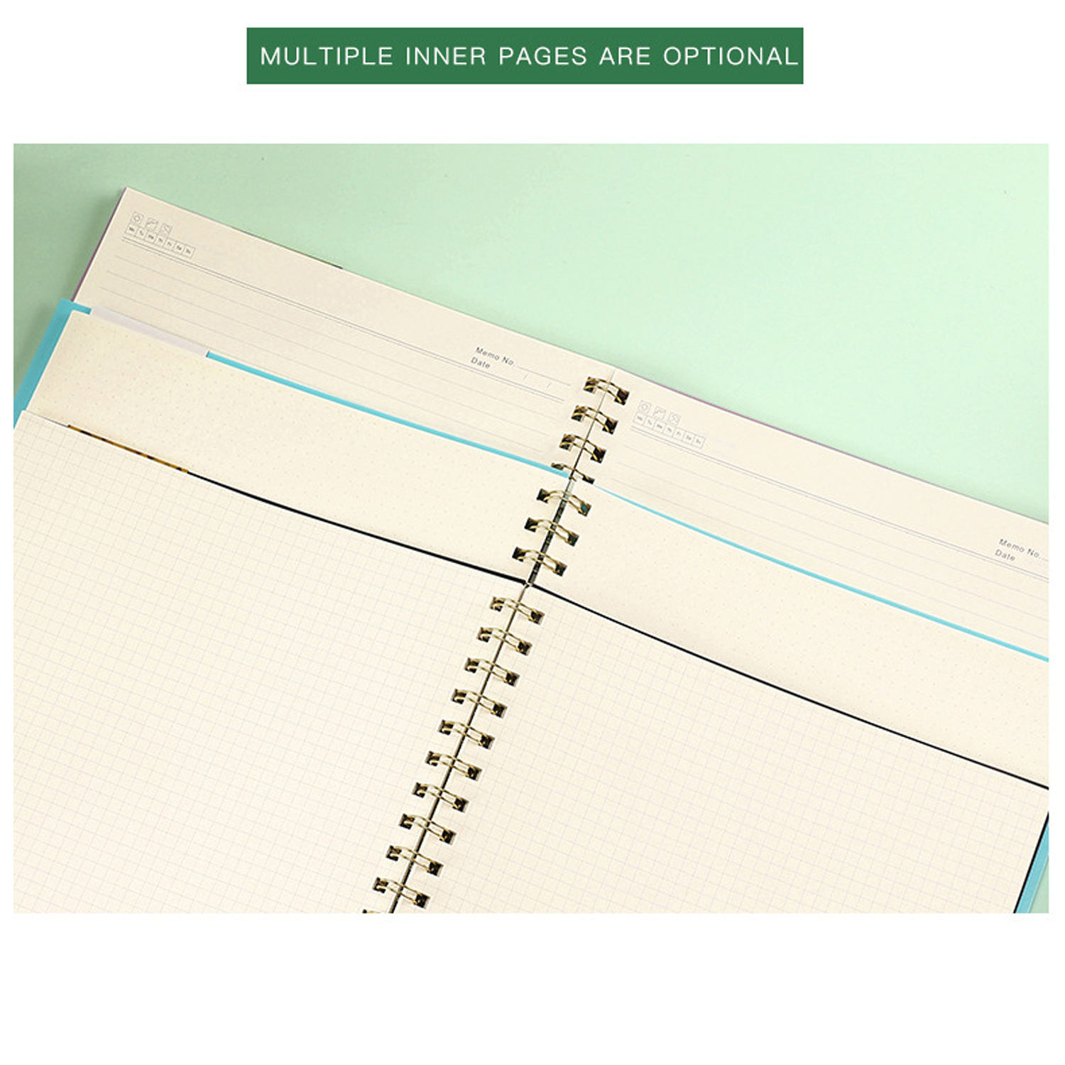 A4 Spiral Notebook w/ Ruler 7