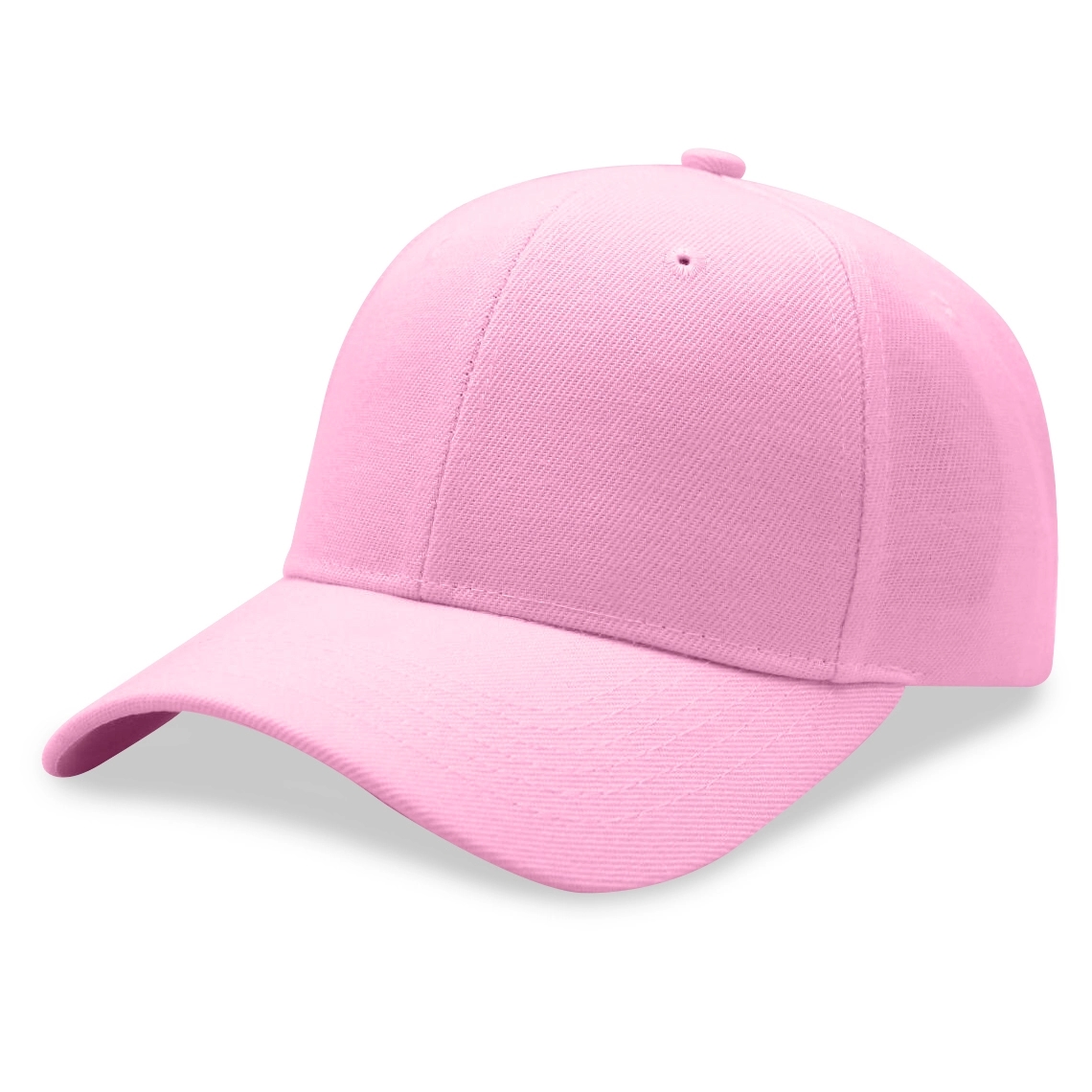 Baseball Cap 6 Panels Poly Twill Constructed