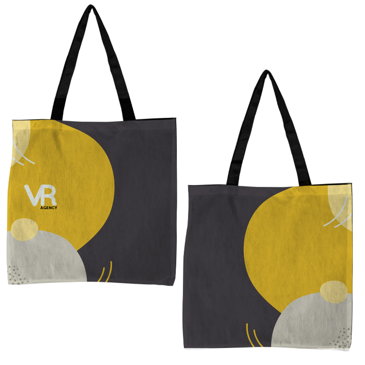 Flat Tote- Full Color on Both Sides 4