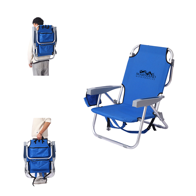 Custom Folding Lounge Beach Camping Wearable Chairs 6