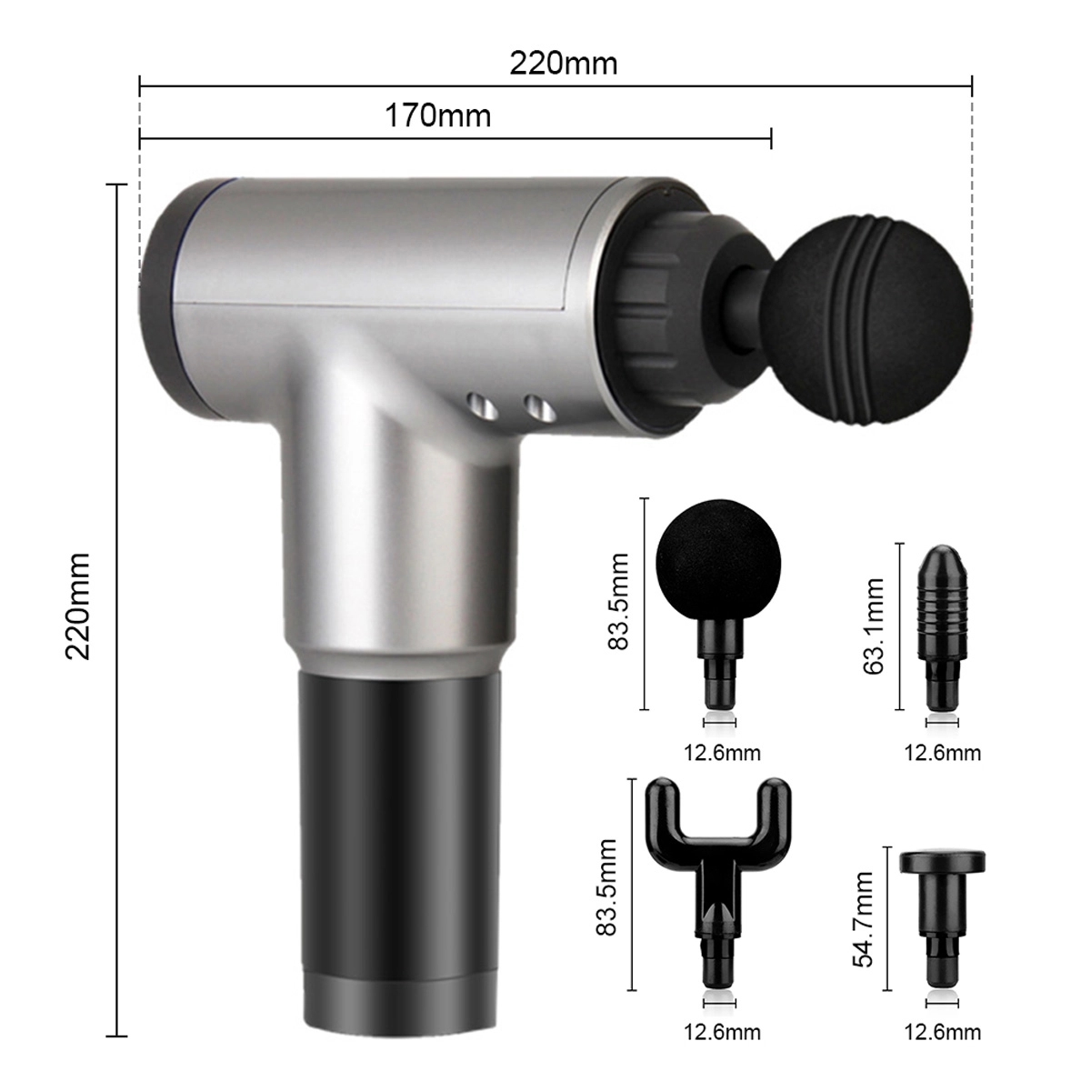 6 Speeds Massage Gun 3