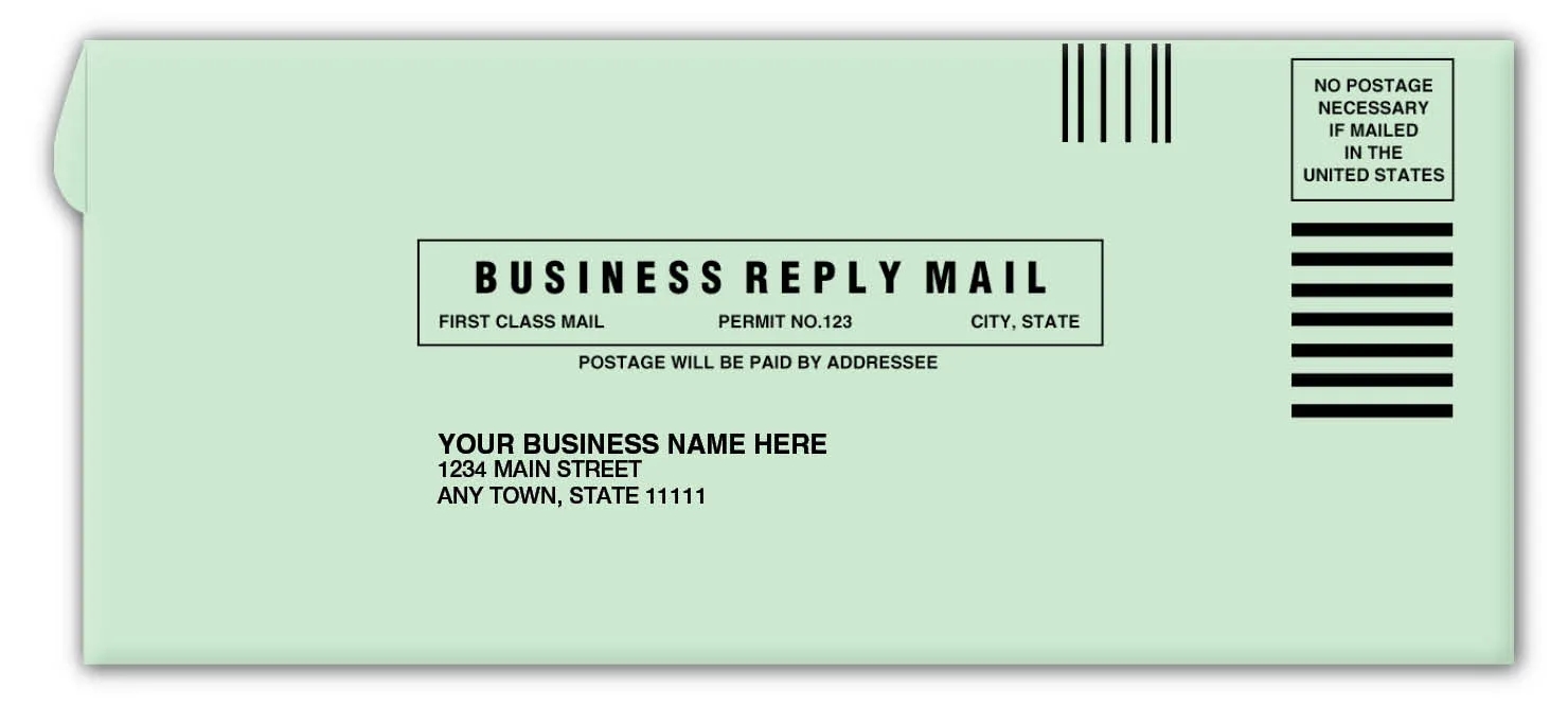 Envelopes, #9 Business Reply 1