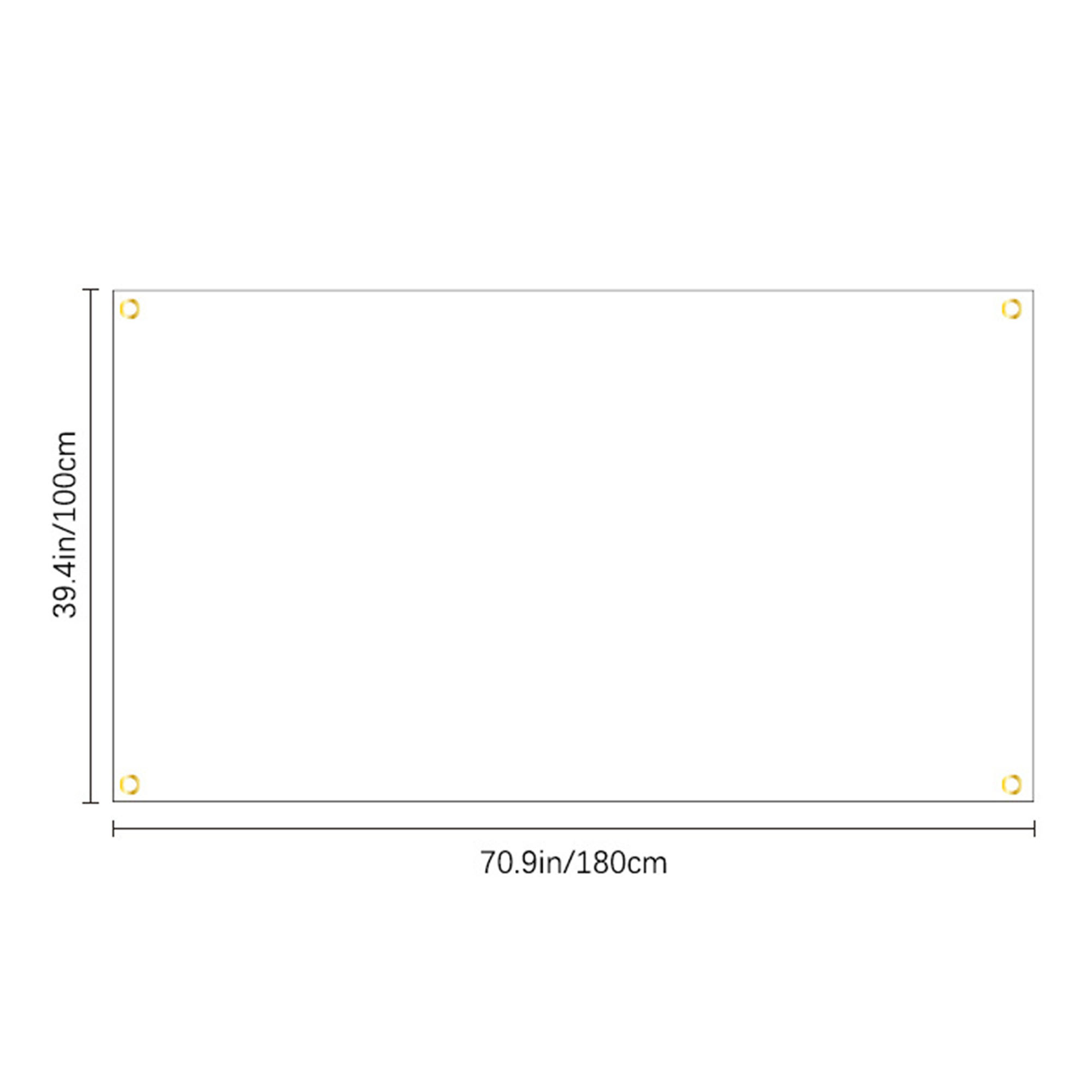 Custom Flag, 40"W x 70"H Single-Sided 3