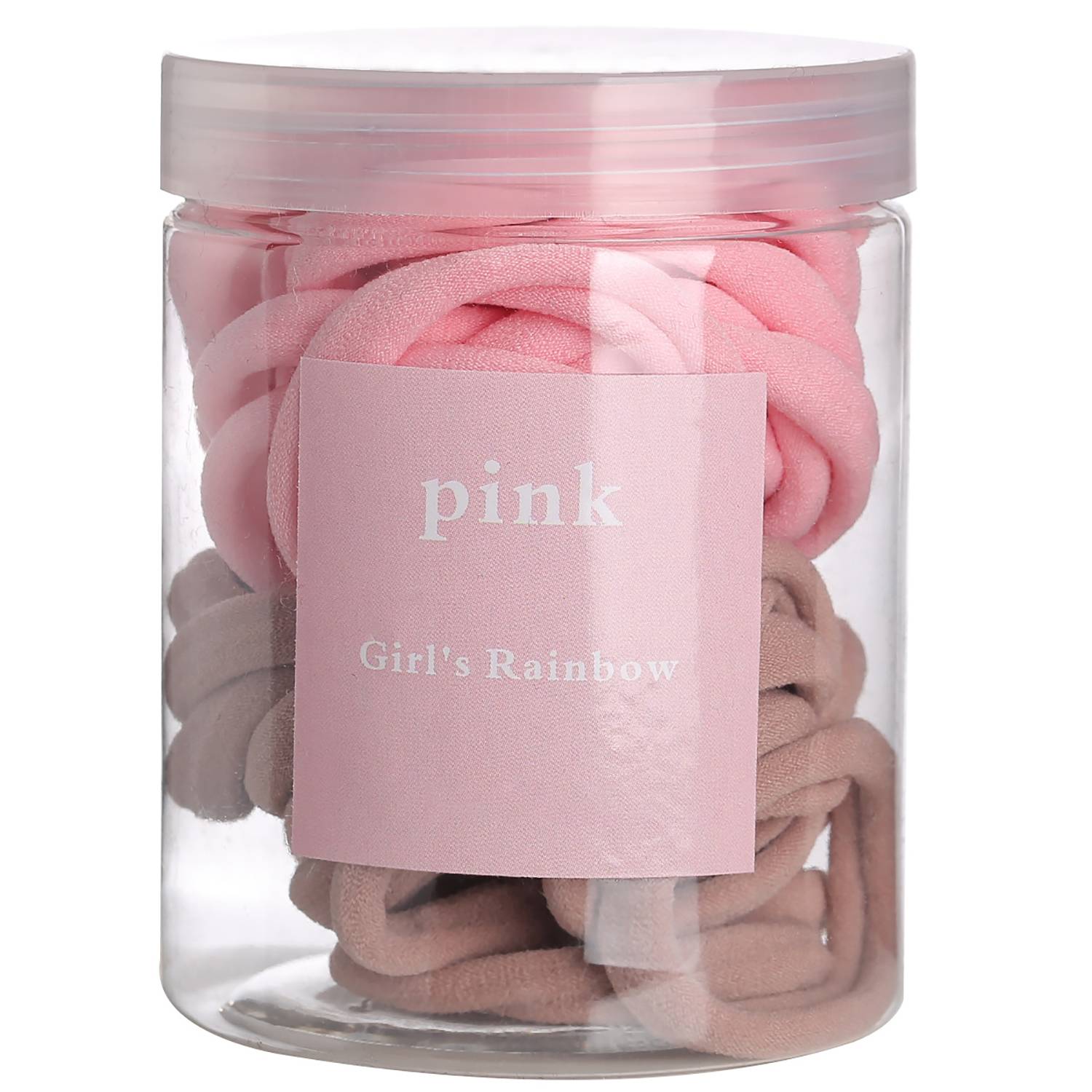 50pcs Seamless Elastic Hair Ties - Bulk Pack for Daily Use 9