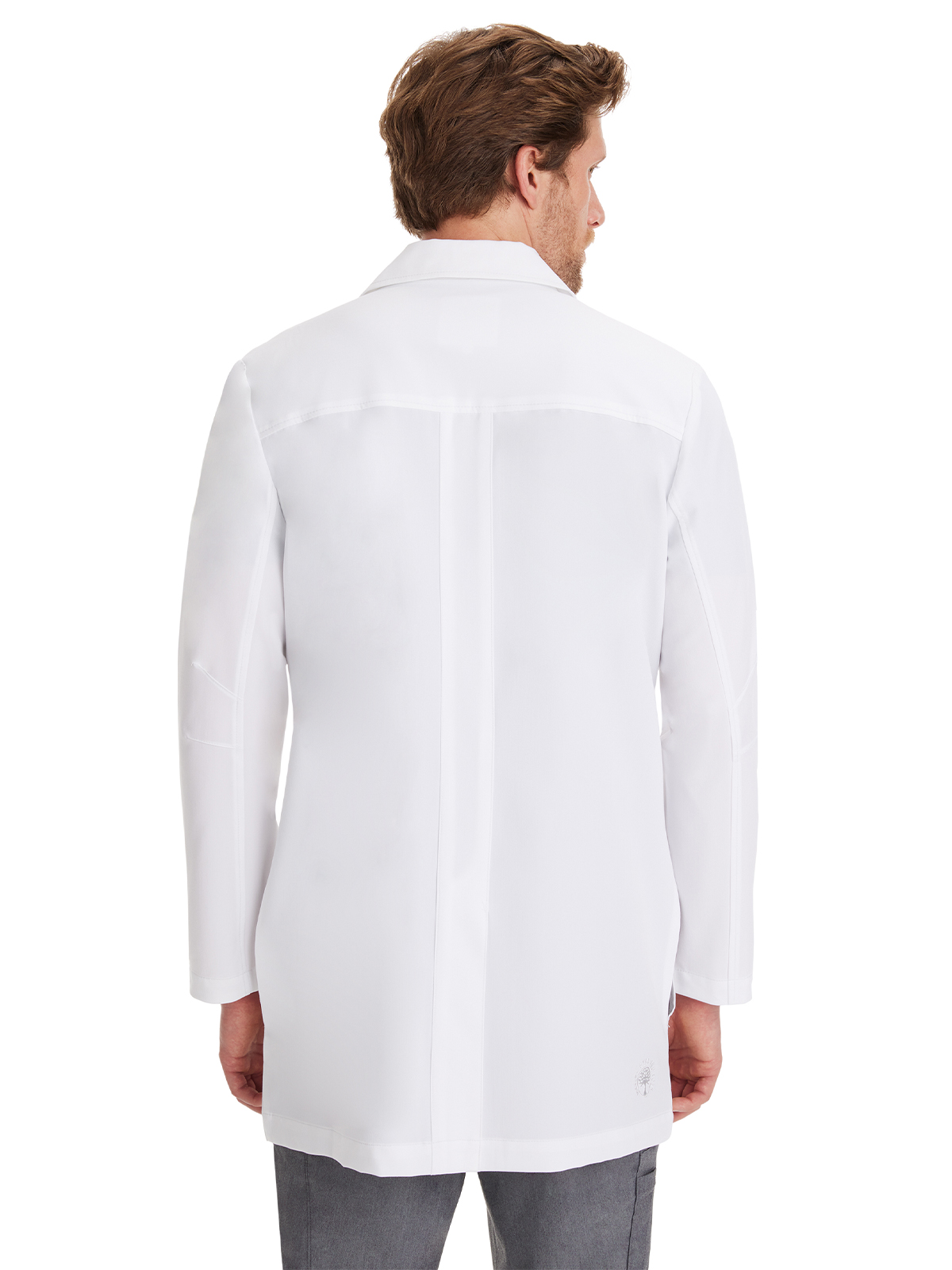 Healing Hands - The White Coat - Men's Five-Pocket 35.5" Logan Lab Coat 4