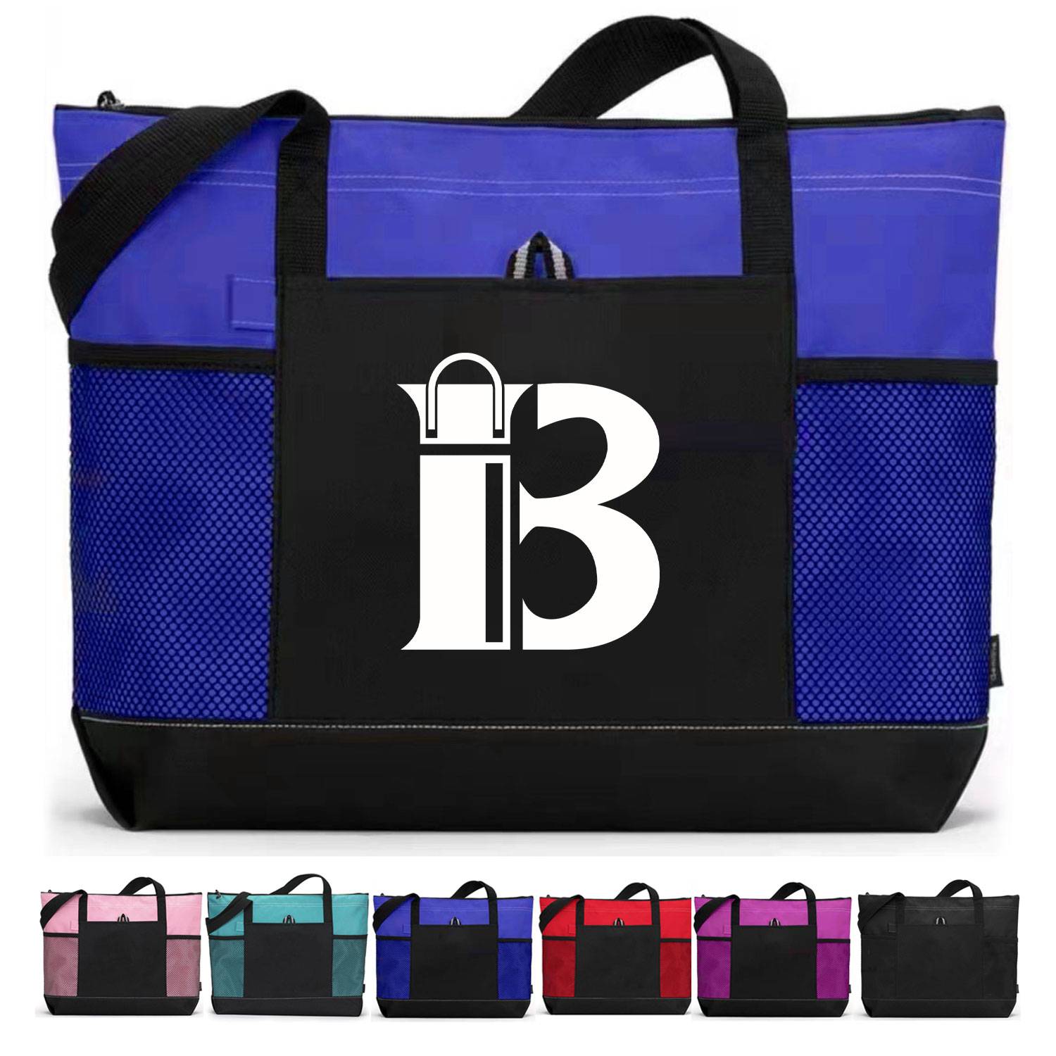 Oxford Cloth Tote Bag, custom tote bag with logo imprint 1