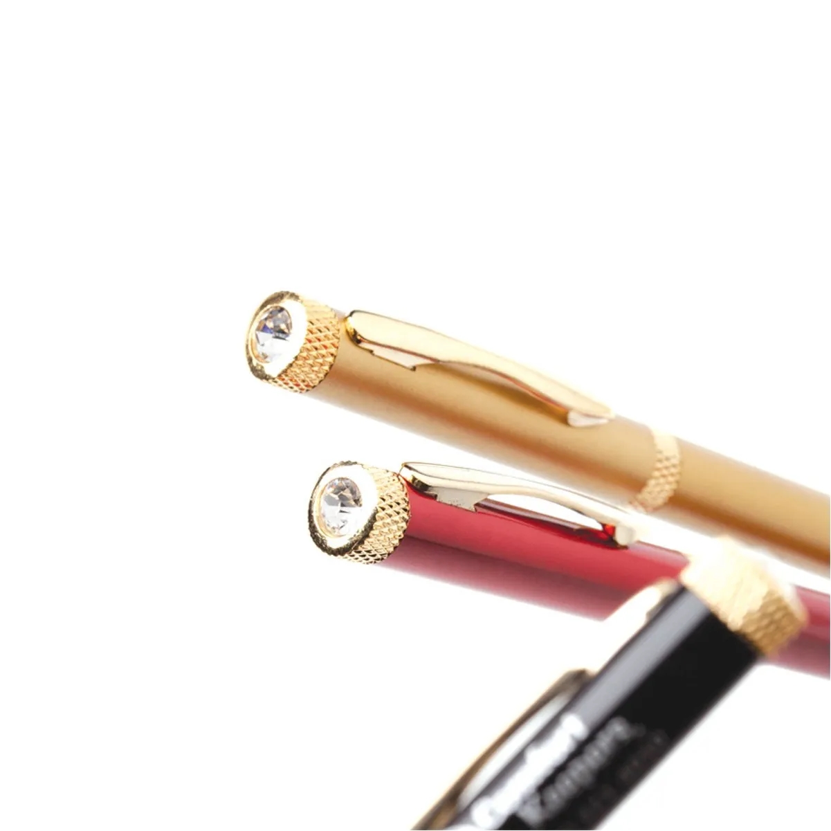 Diamond- Twist Action Brass Ballpoint Pen 6