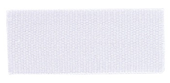 Solid White "V" Neck Ribbon with Clip, 7/8" wide 2