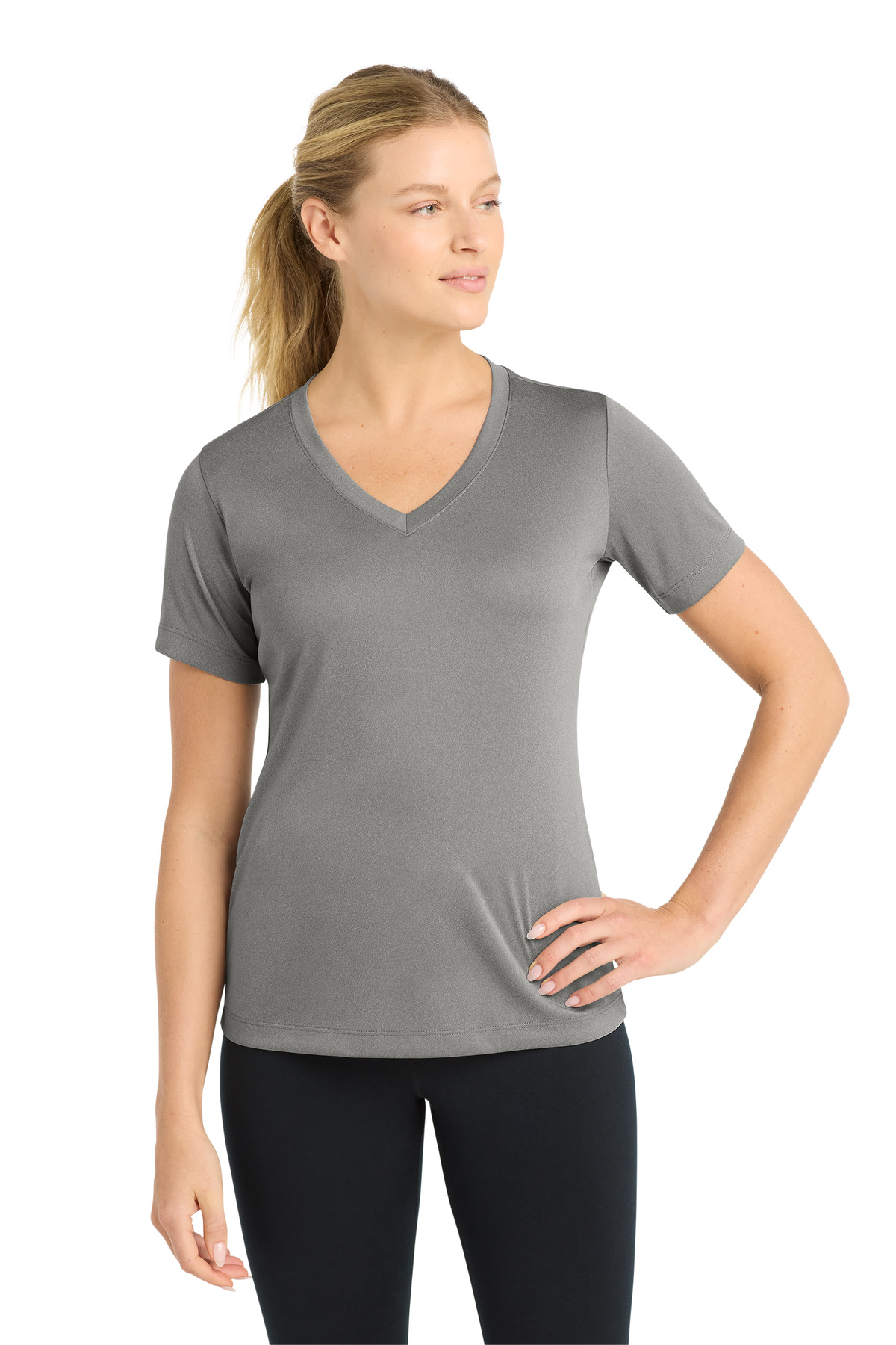 Sport-Tek Women's PosiCharge Competitor V-Neck Tee. LST353 108