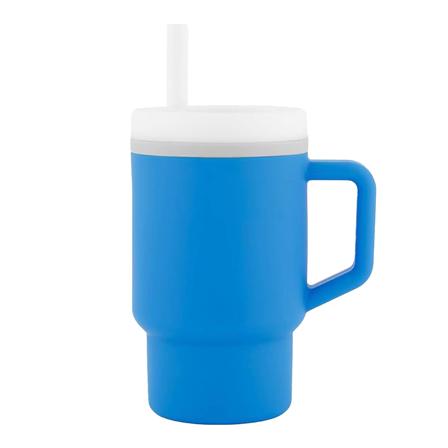 9oz Kids Silicon Tumbler W/ Lid and Straw 2