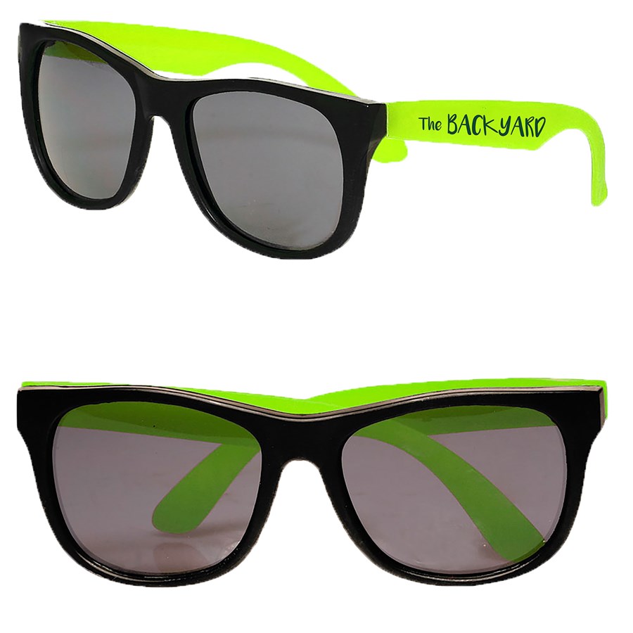 Two-Tone Stylish Plastic Sunglasses 25