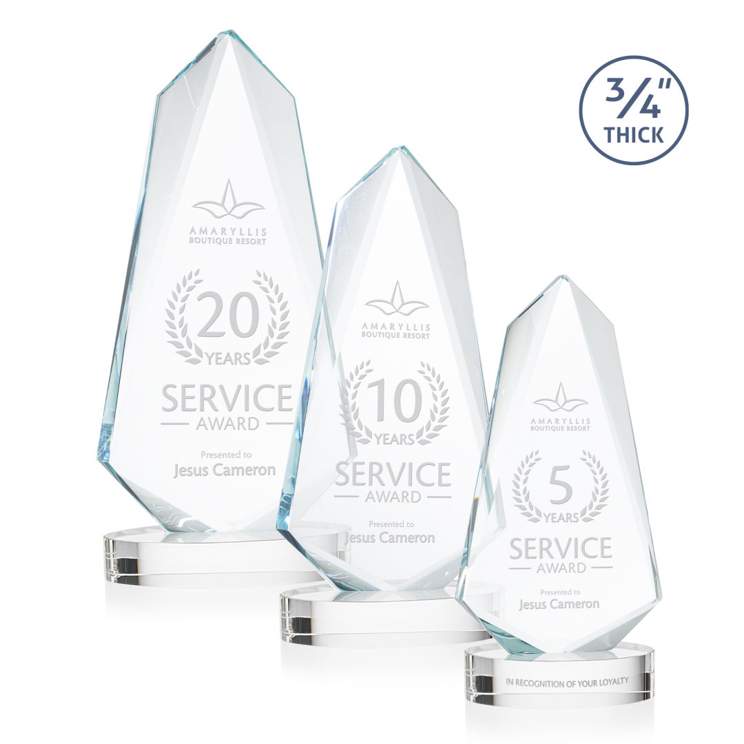 Sheridan Award on Alberton Base - Amber