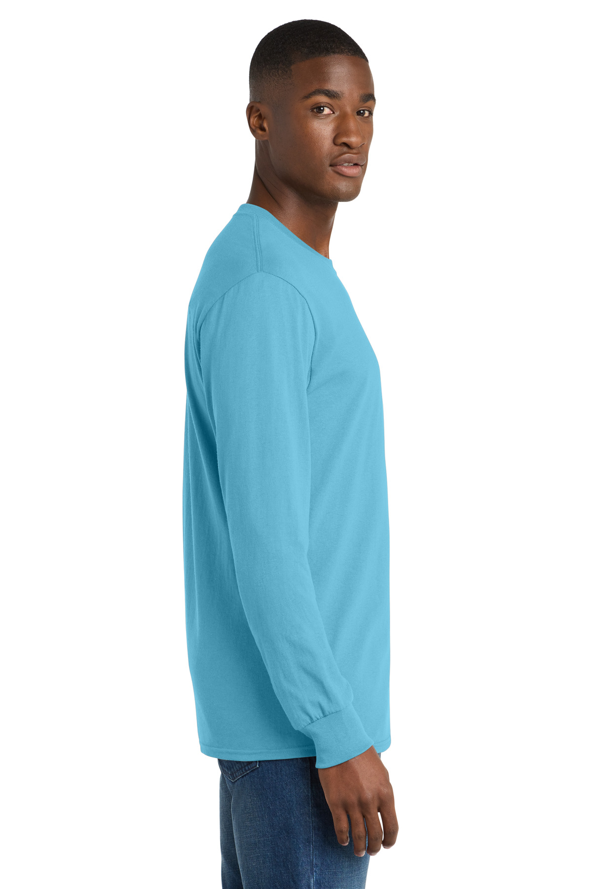 Port & Co Long Sleeve Core Cotton Tee. PC54LS 34