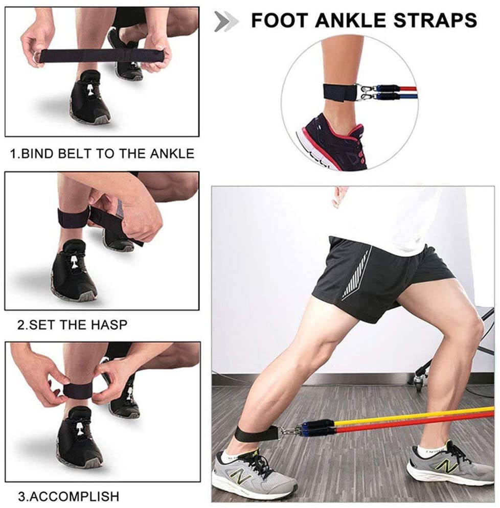 Tube Exercise Resistance Bands 5