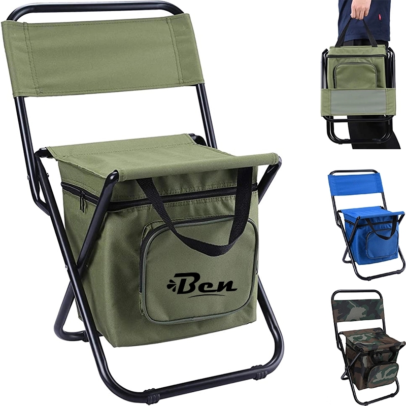 Fishing Cooler Bag Foldable Camping Chairs 2