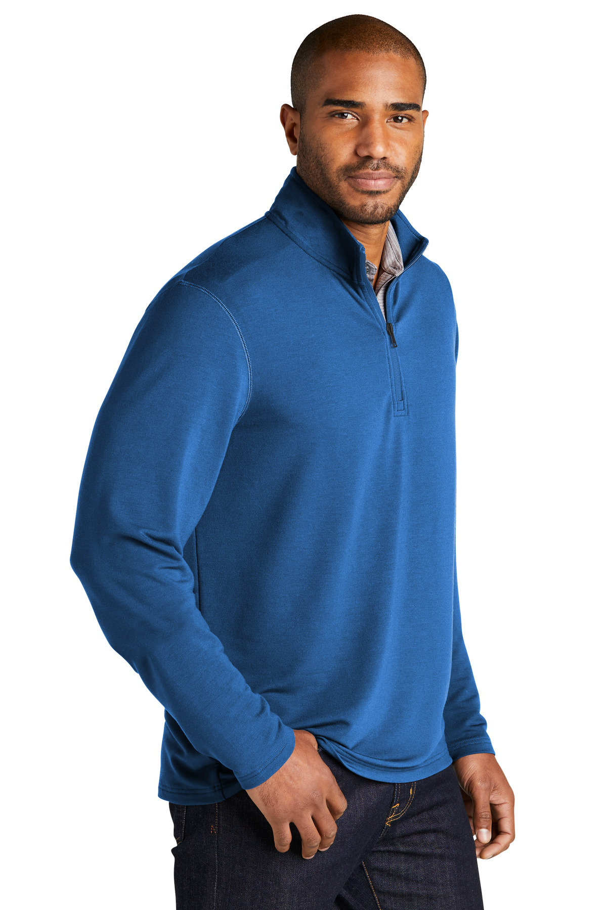 Microterry 1/4-Zip Pullover