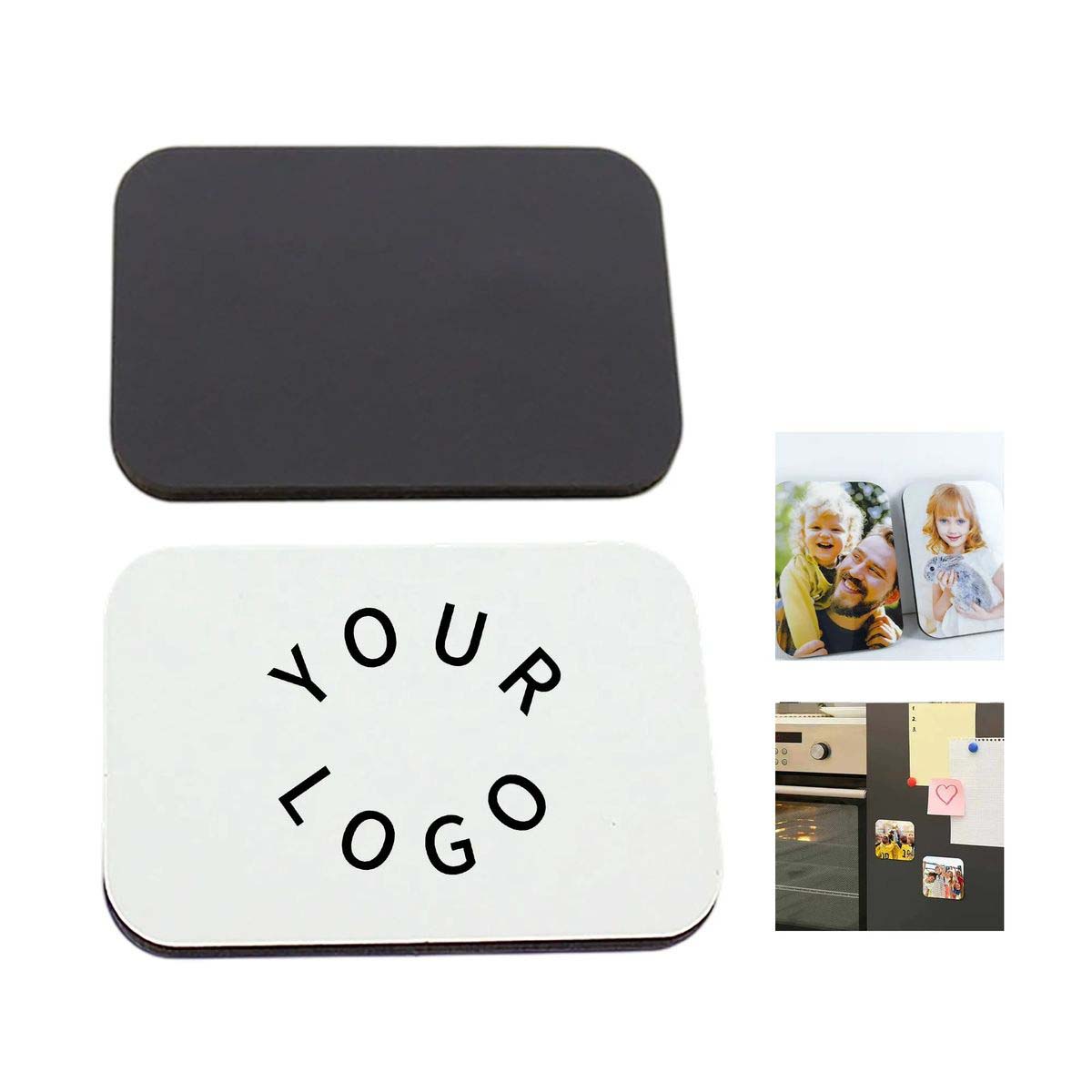 Magnetic Rectangle Fridge Sticker for Home and Office 2