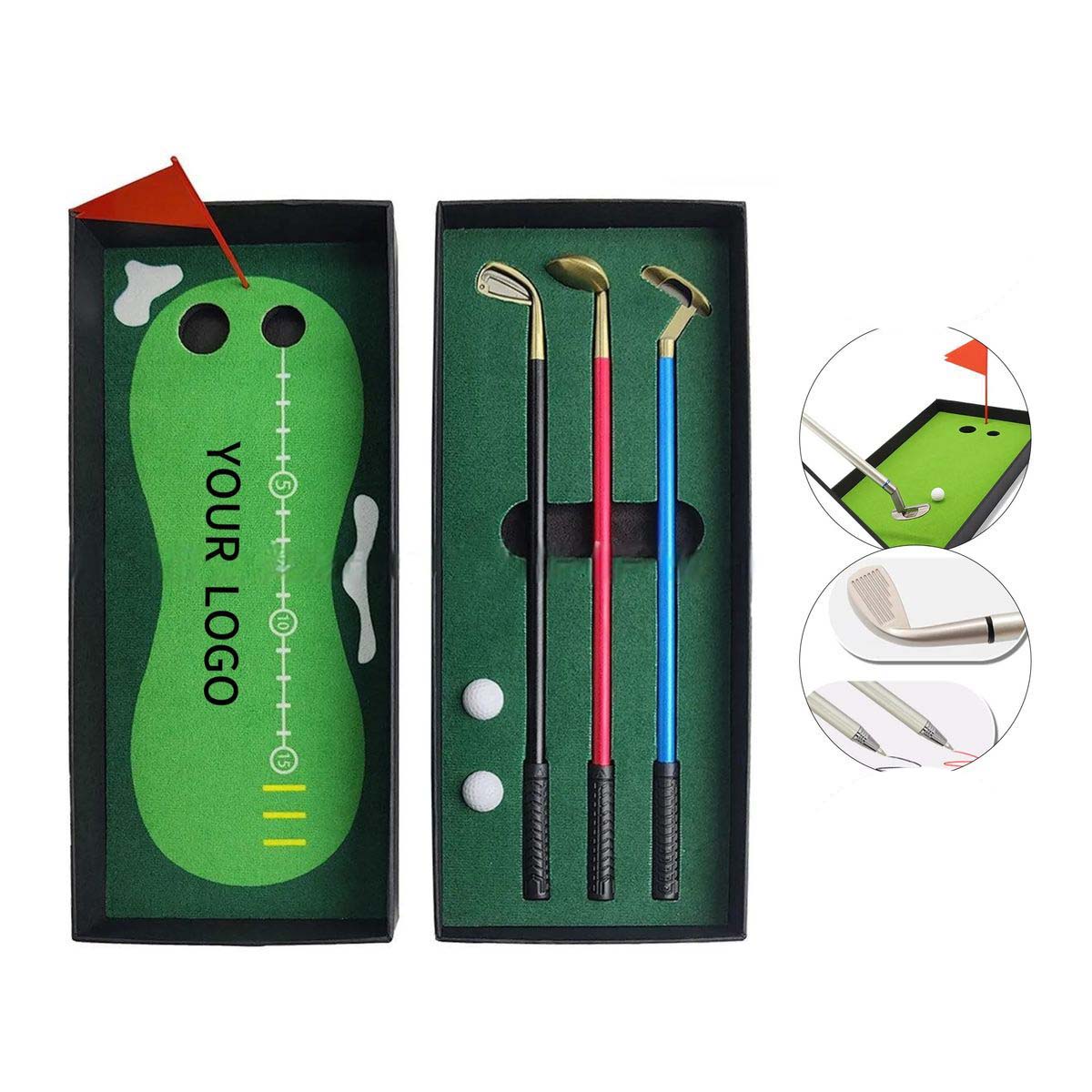 Luxury Mini Golf Course Pen with ABS Finish 3