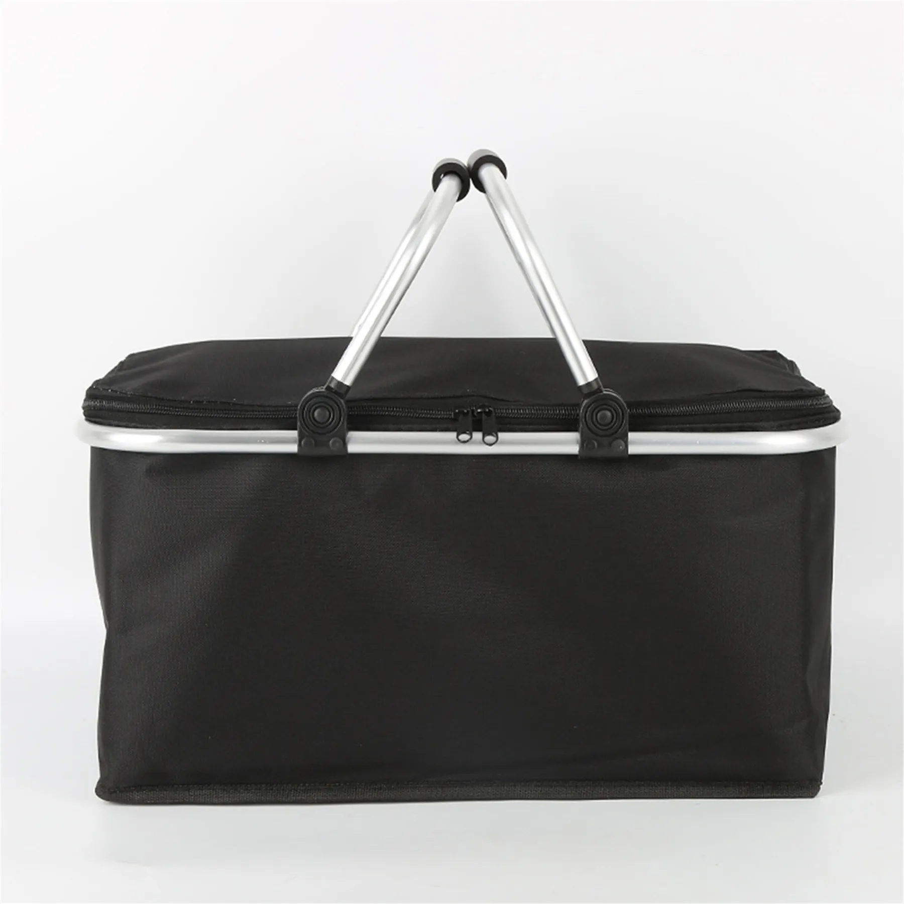Folding Fabric Shopping/Picnic Basket 6