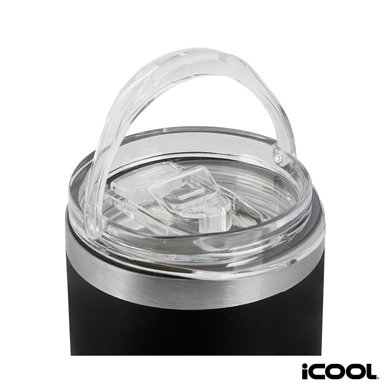 iCOOL® Oswego 14 oz. Double Wall Stainless Steel Can Cooler / Tumbler 19