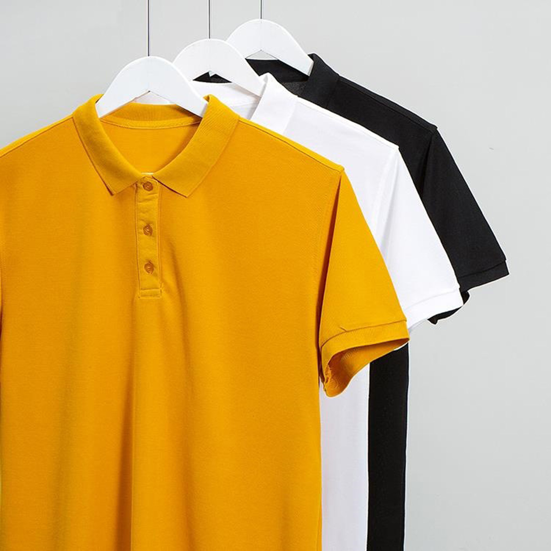 Men's Quick-Dry Short Sleeve Athletic Performance Polo Shirt 2