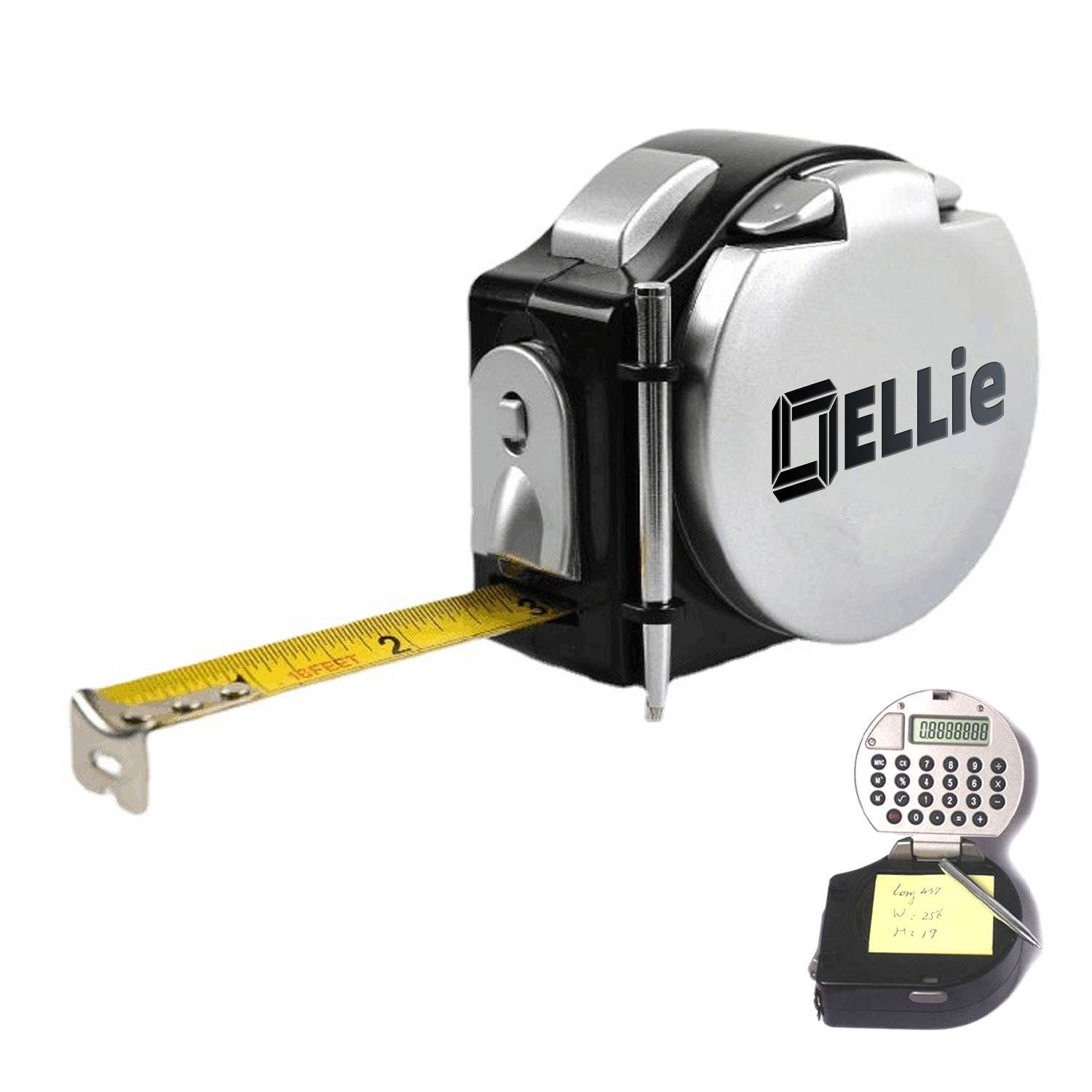 16" Multifunction Calculator Tape Measure W/ Pen 1