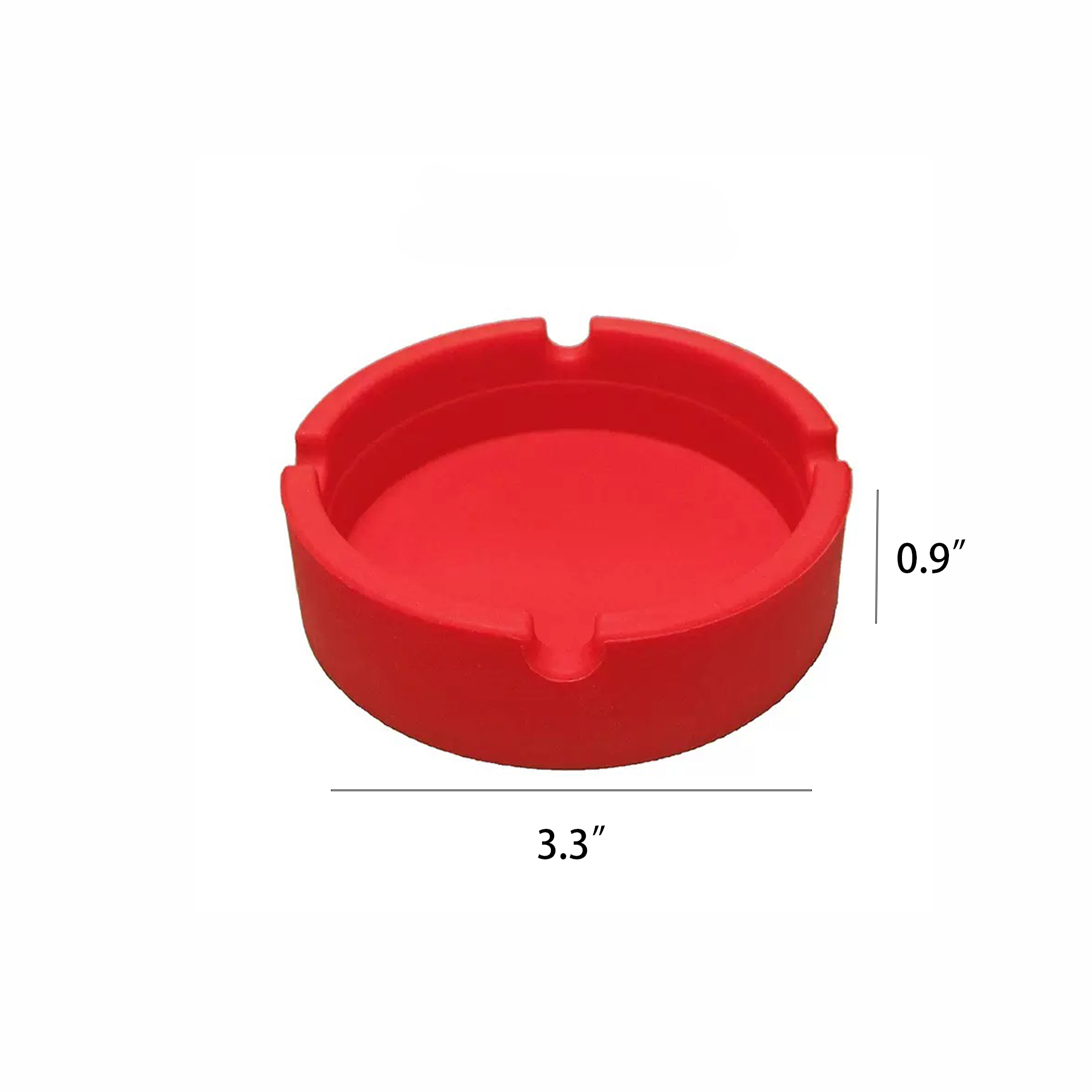 Silicone Rubber Ashtray MOQ 10pcs 2