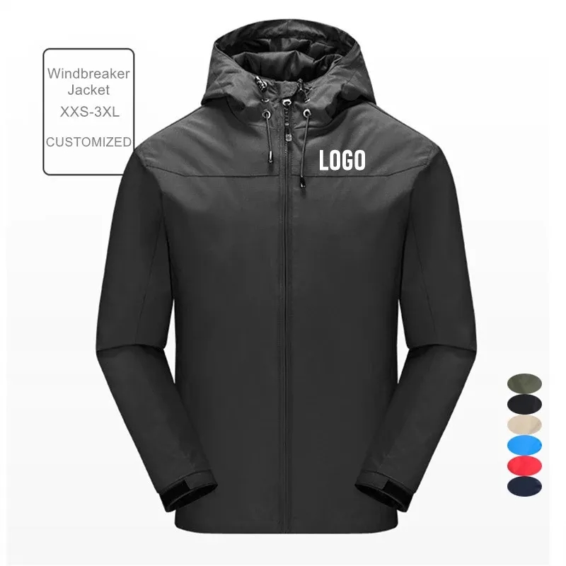 rPET Lightweight Windproof Waterproof Sports Jacket 1