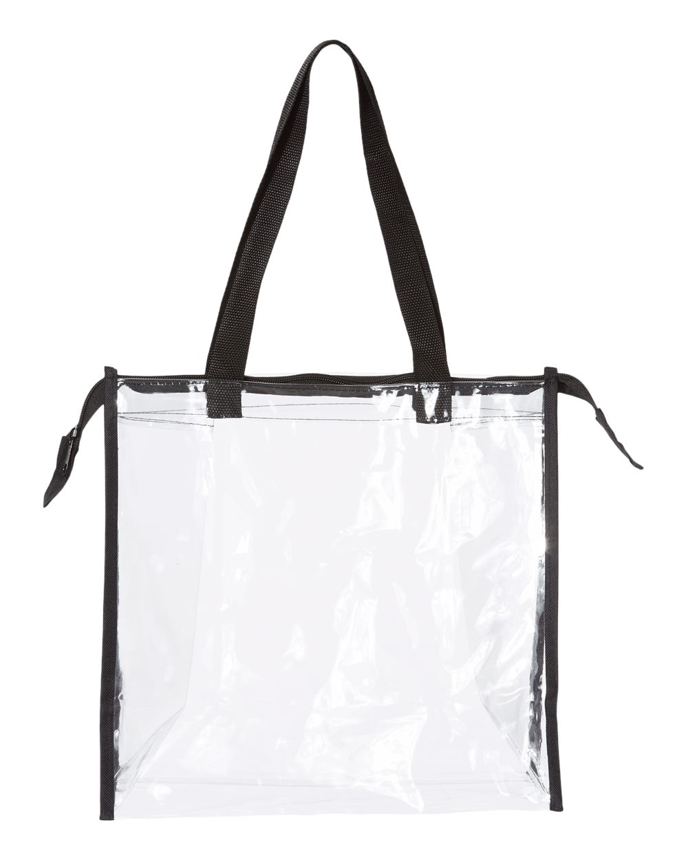 OAD Clear Zippered Tote with Full Gusset - OAD5006 5