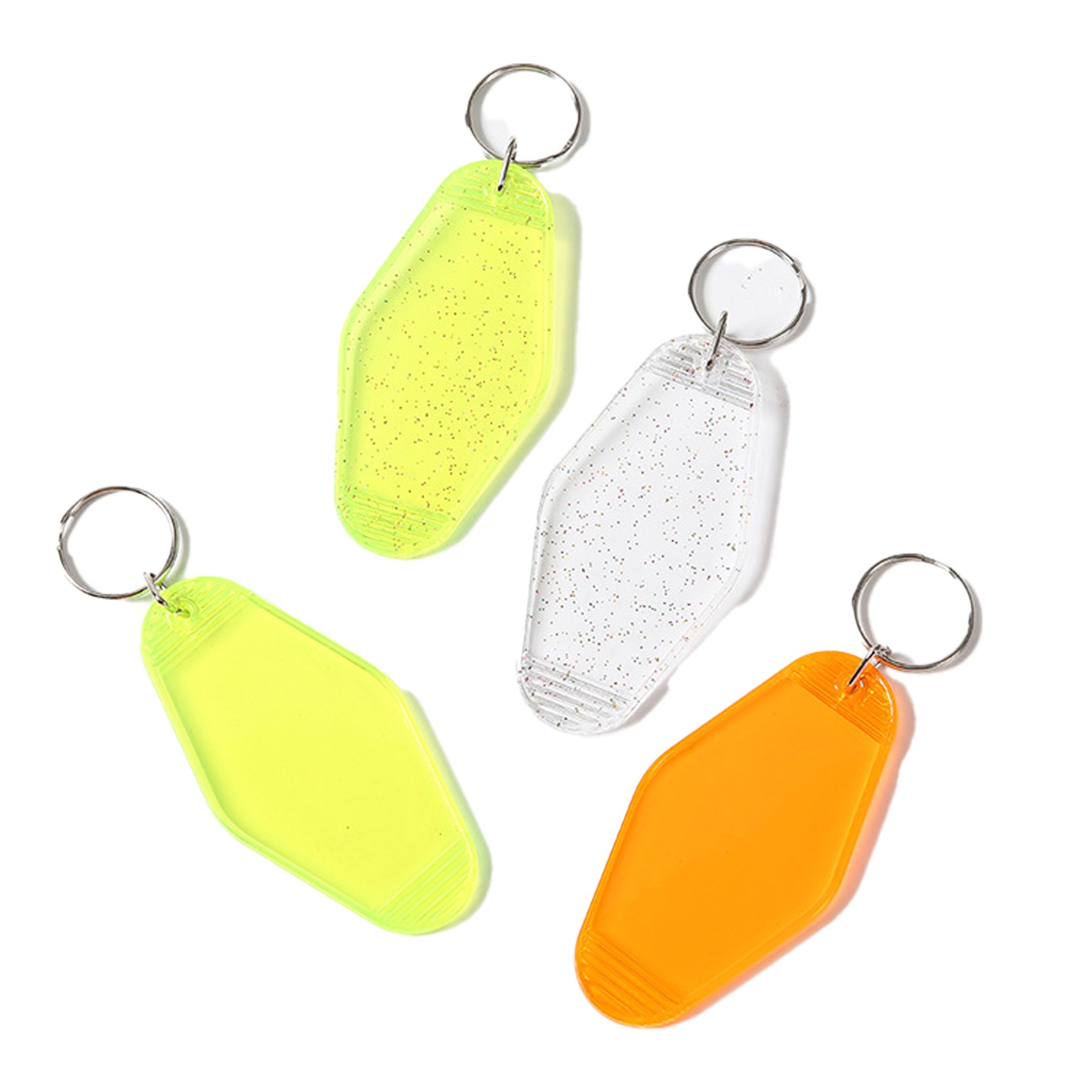 Vintage Plastic Hotel/Motel Keychain 3